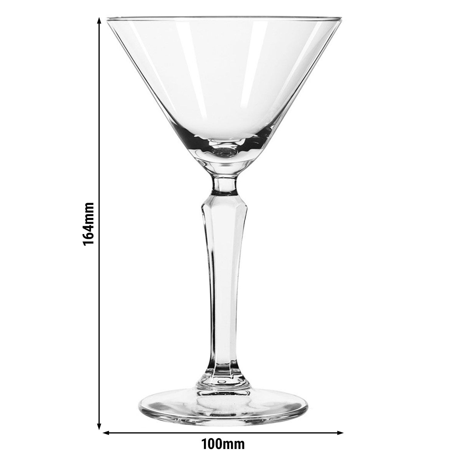 (6 pcs) Martini glass - SPKSY - 190 ml - Clear