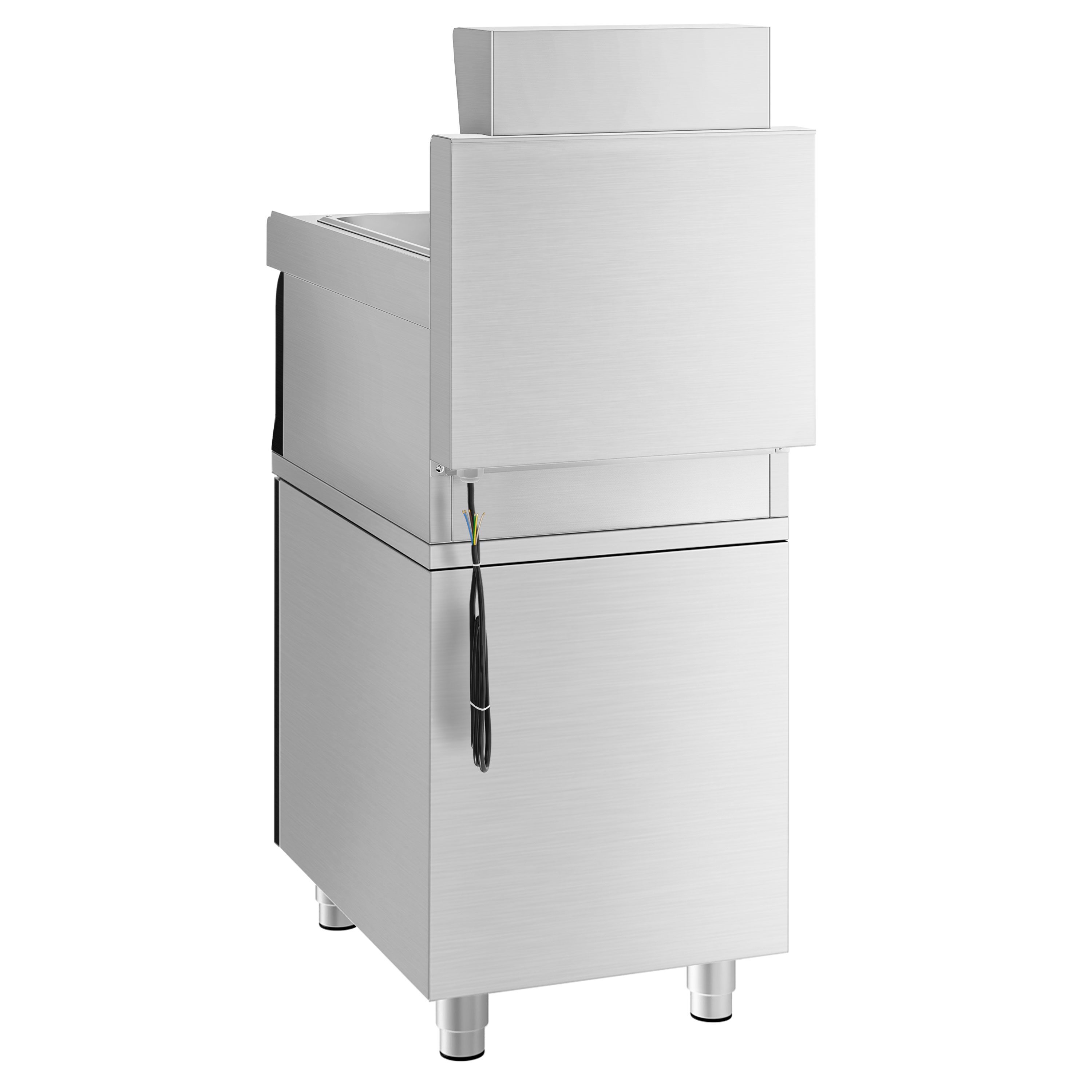 Electric Chip Scuttle - 1.17kW - 1x GN 1/1 - with base cupboard - 1 Door