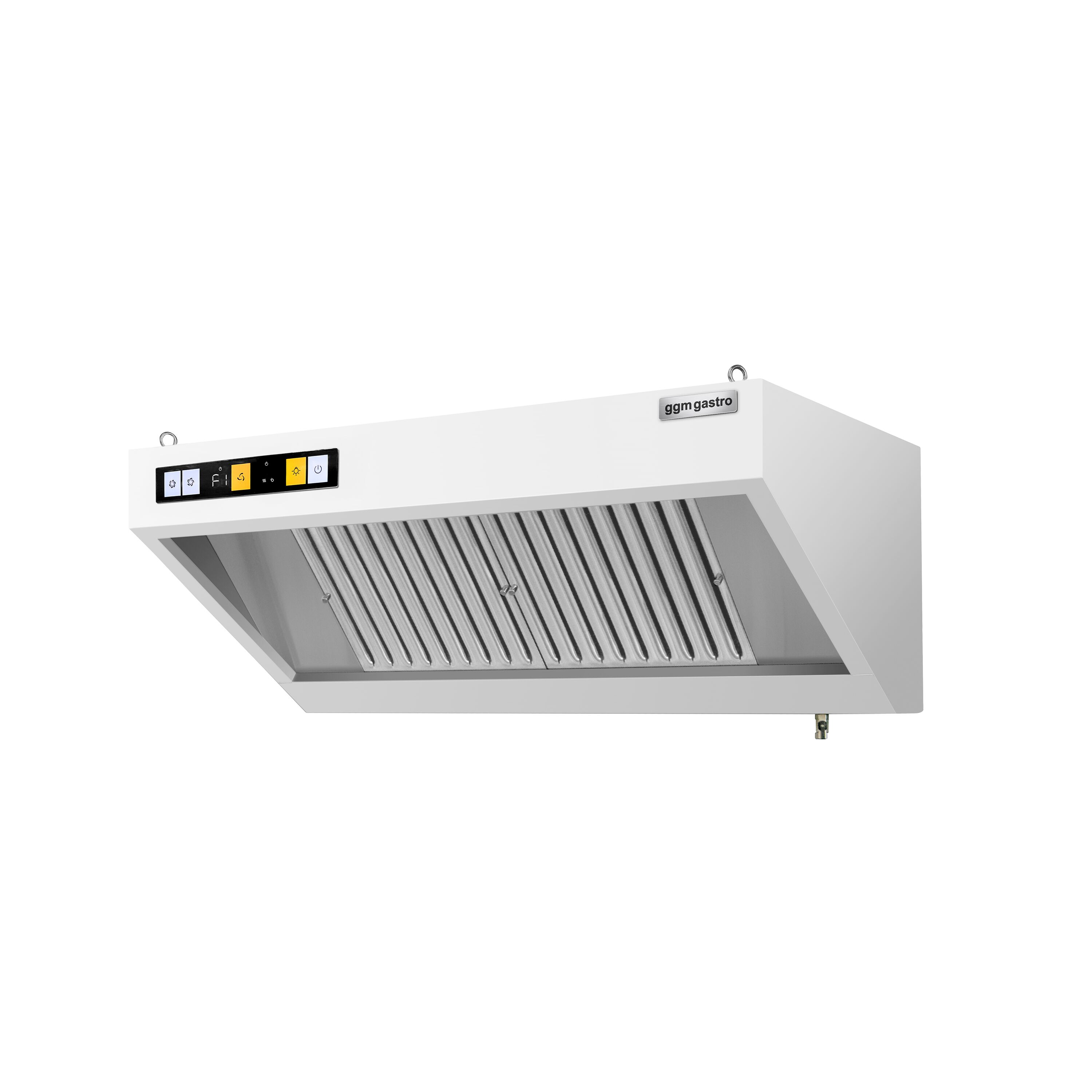 Hotte murale avec moteur – 1200 mm – régulateur, filtre et lampe