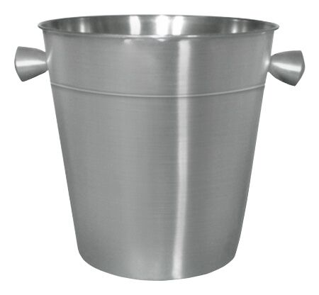 Wiaderko do szampana - Stal nierdzewna - Ø 140mm - z uchwytem pałąkowym