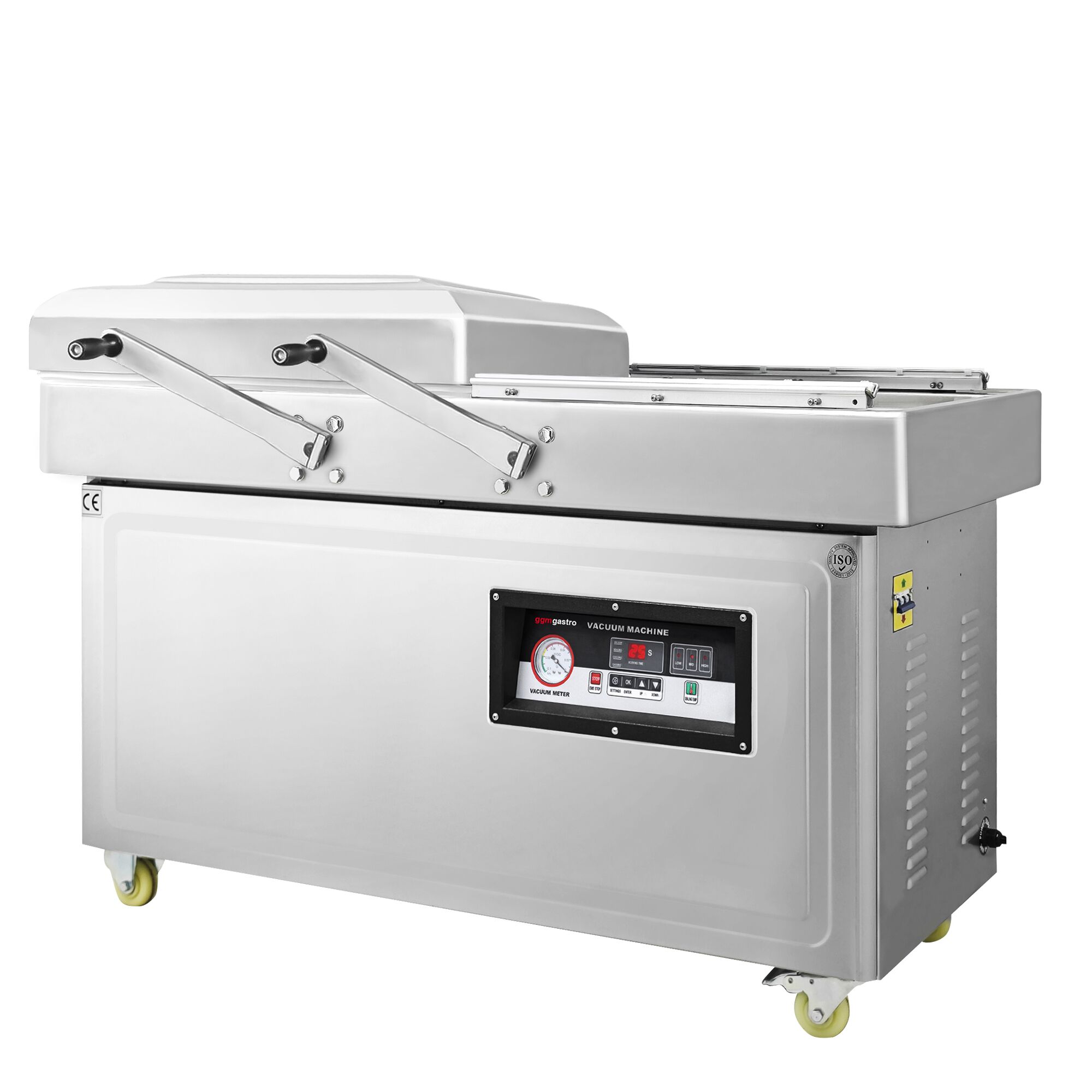 Machine sous vide à double cloche – 2 × 20 m³/h – 2 × 750 watts
