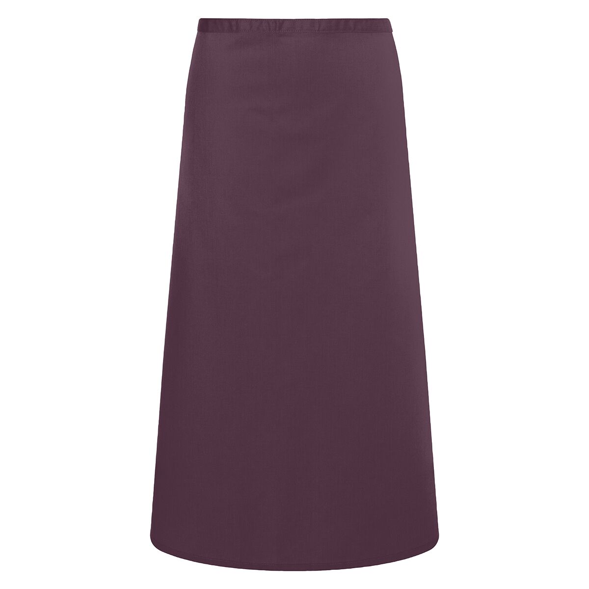 (6 pièces) KARLOWSKY | Tablier de bistrot Basic - Aubergine