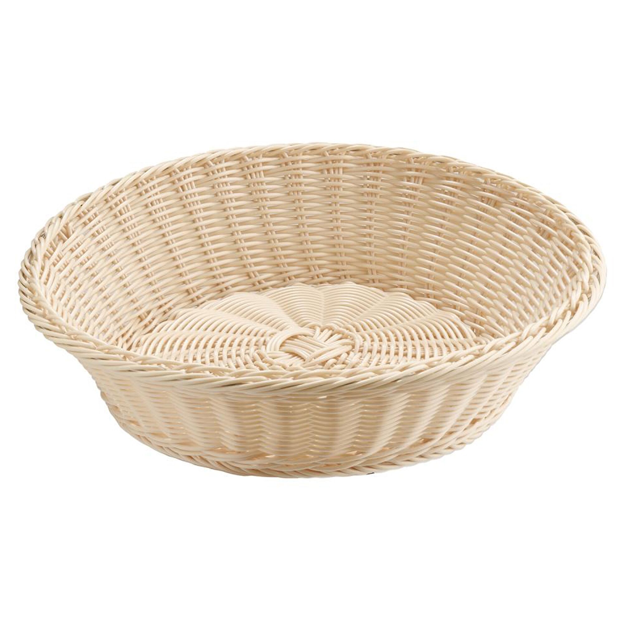 (6 pcs) Panier de service / Panier de présentation - SNACKHOLDER - acier inoxydable - rond - Ø390mm