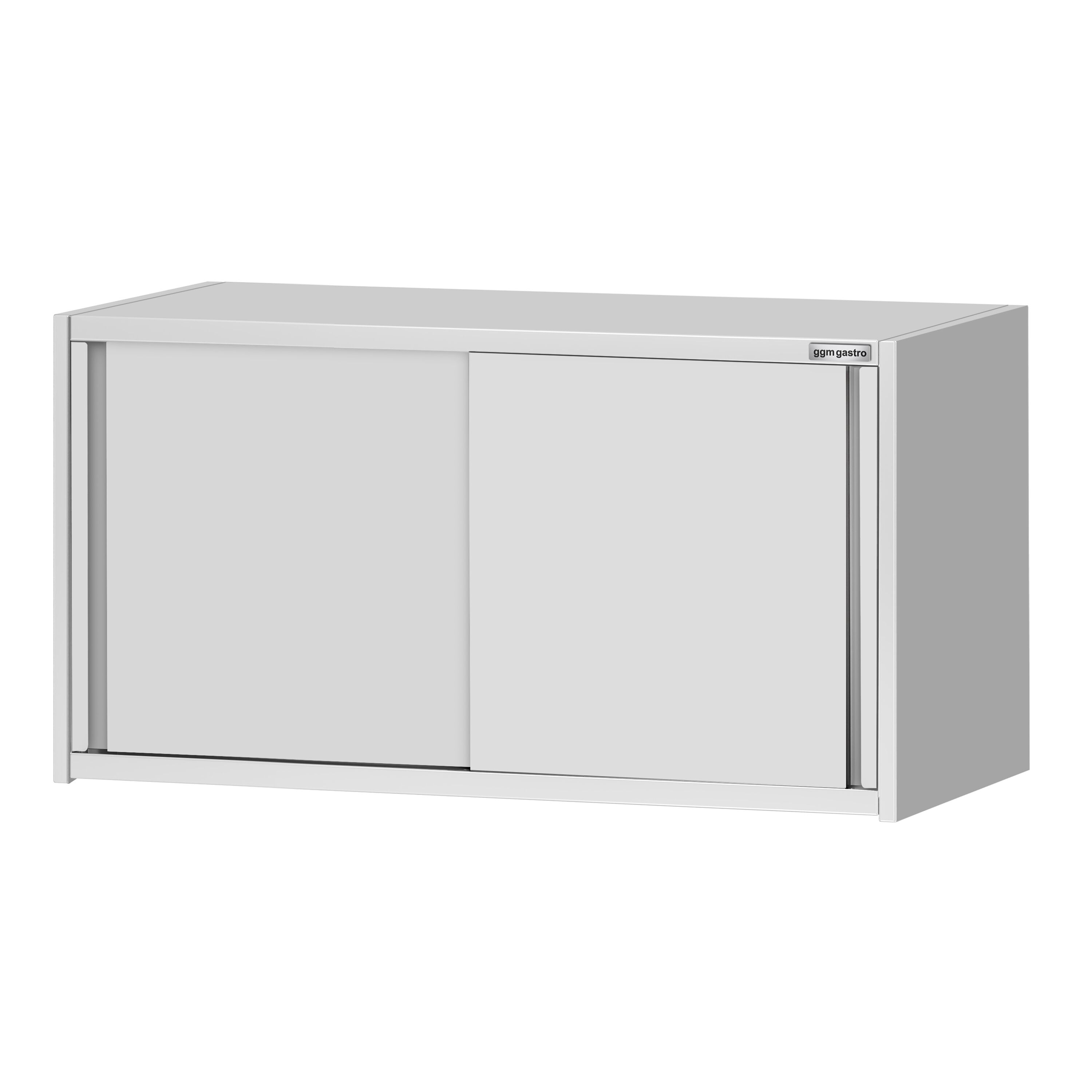 Armoire murale en acier inoxydable ECO - 1200x400mm - avec portes coulissantes - 650mm de haut