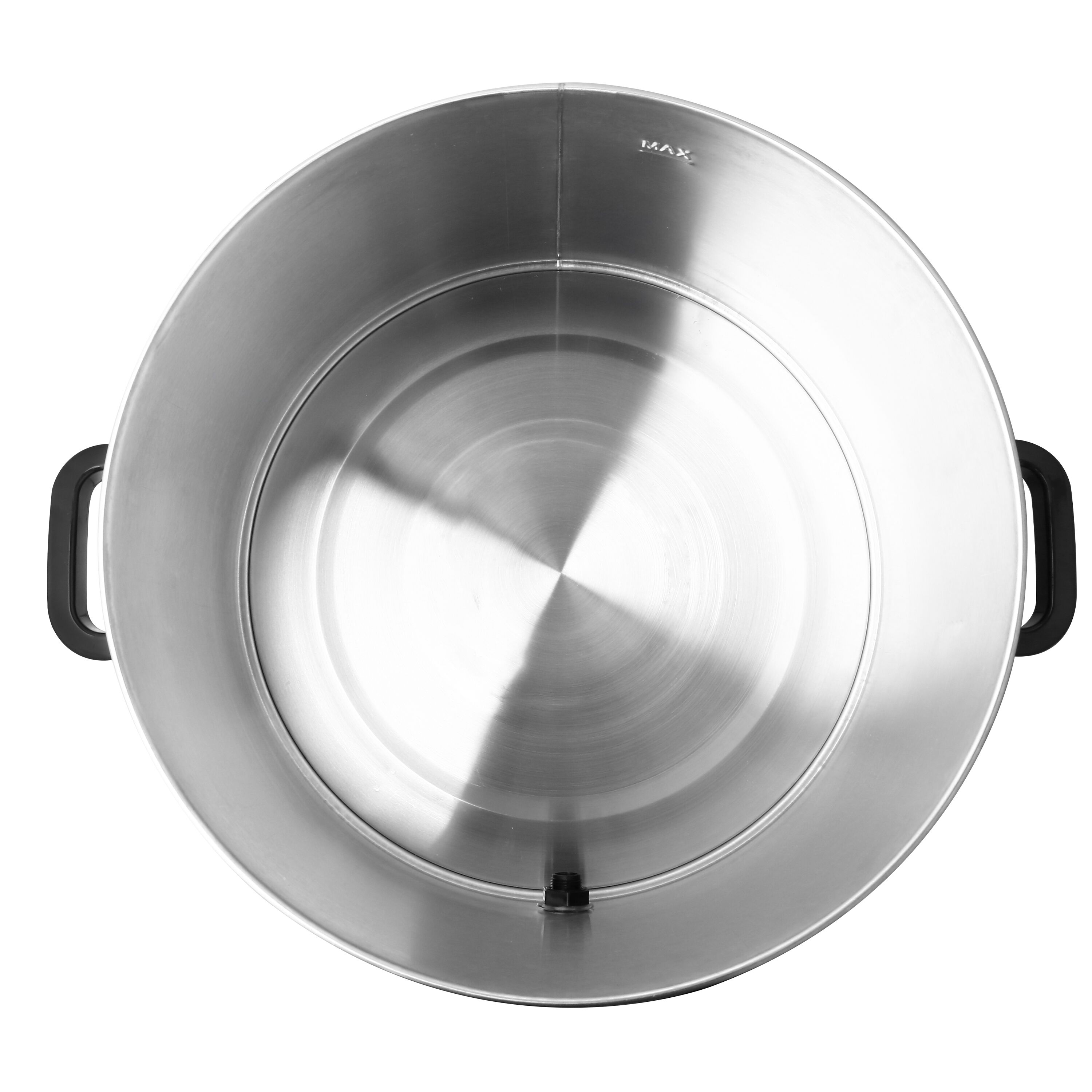 Distributeur de boissons chaudes professionnel - 27L - 2kW - Réglage de température en continu 30–110°C - Acier inoxydable - avec robinet de vidange et Minuteur numérique