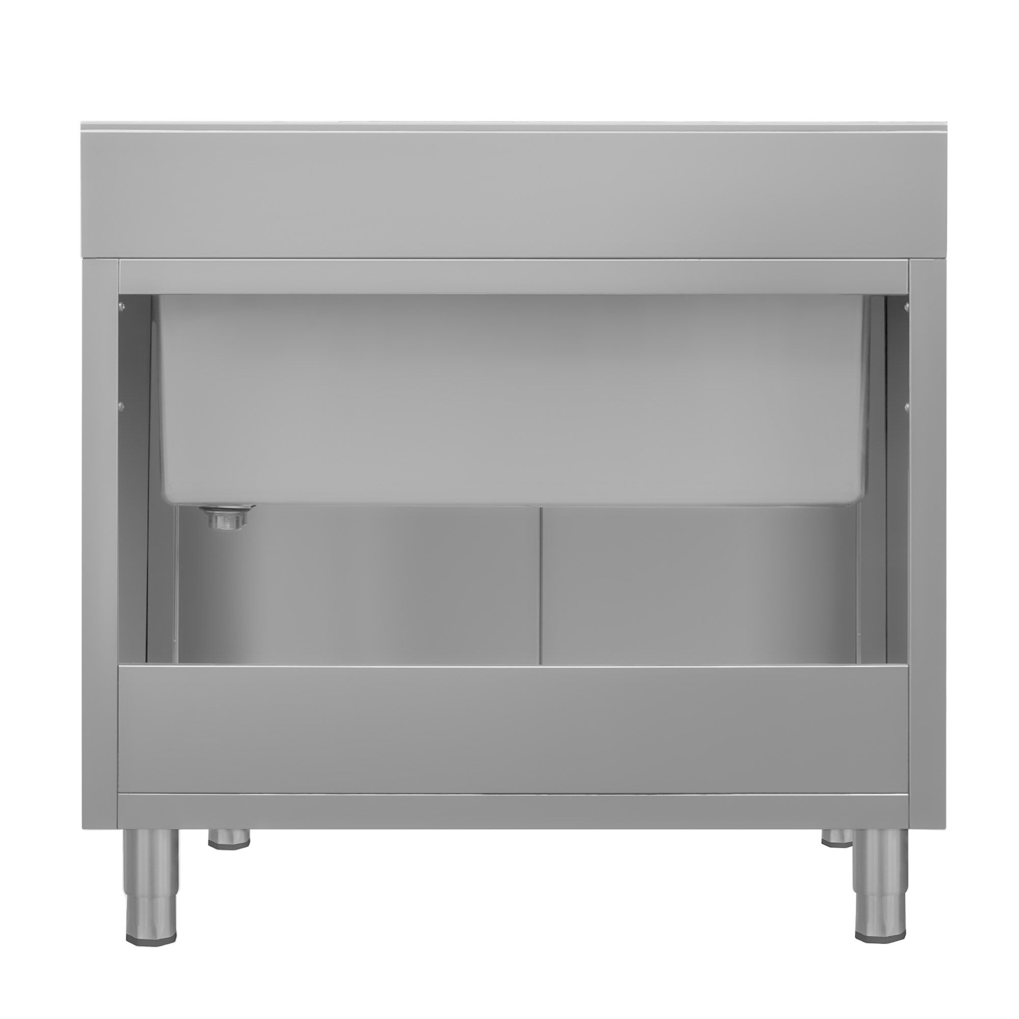 Topfspülschrank ECO - 1000x600mm - mit 1 Becken