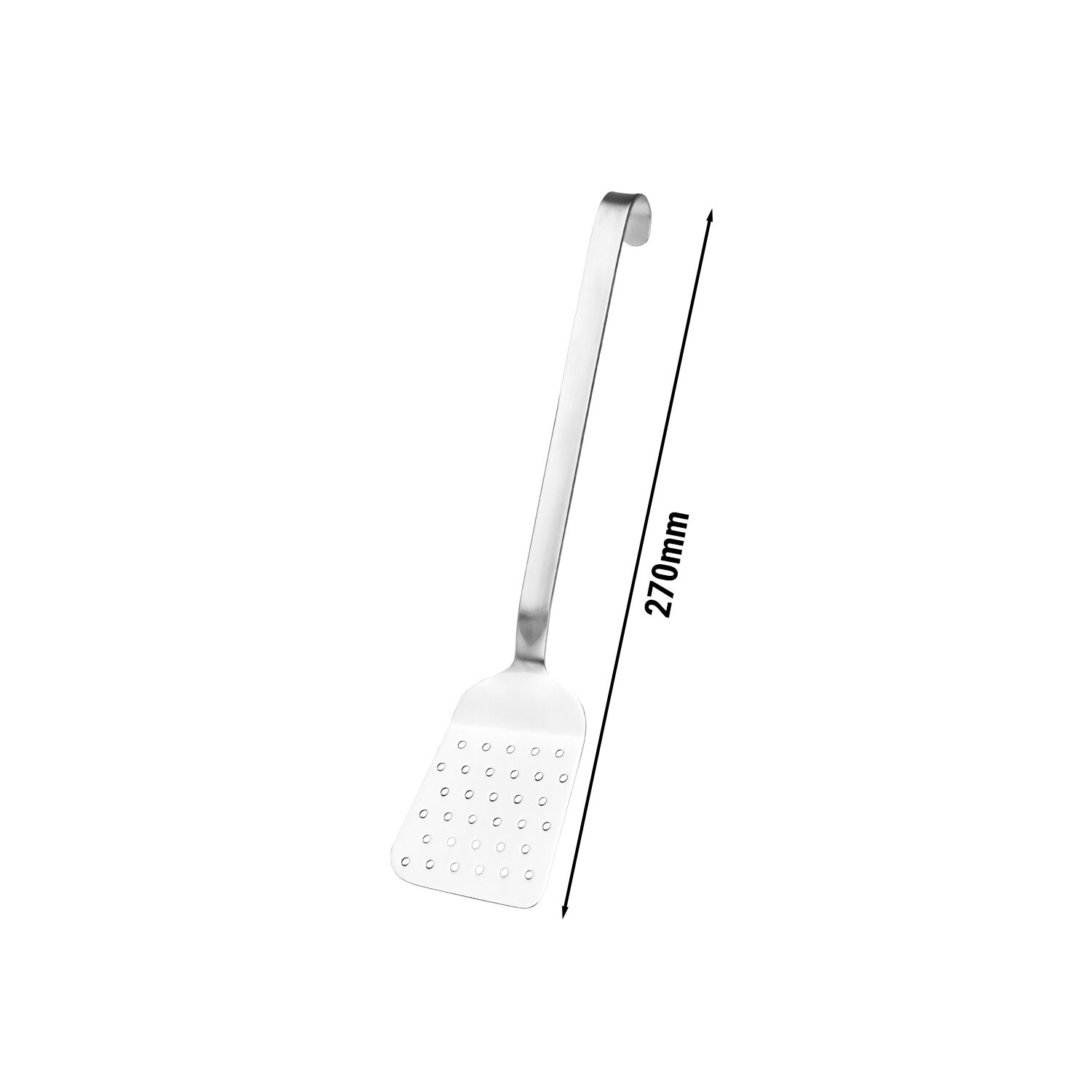 (4 pièces) Spatule perforée pour poêle / cuisson - Longueur : 270 mm