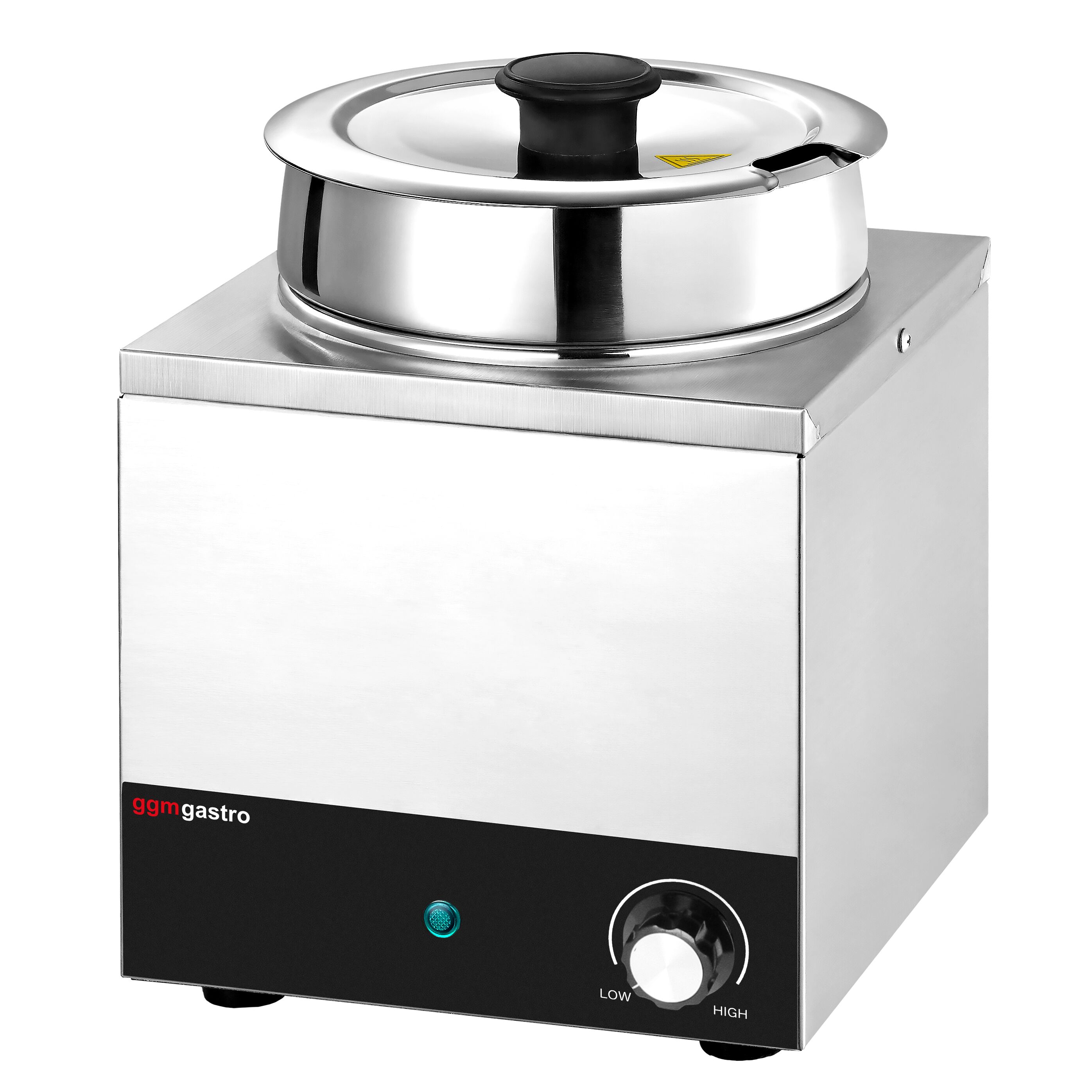 Bain-marie à sauce Inox - 1x6,5L (6,5L) - 200W
