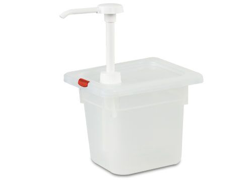 Ketchup / Sauce Dispenser - 2 L - Polypropylene - Pump Dispenser