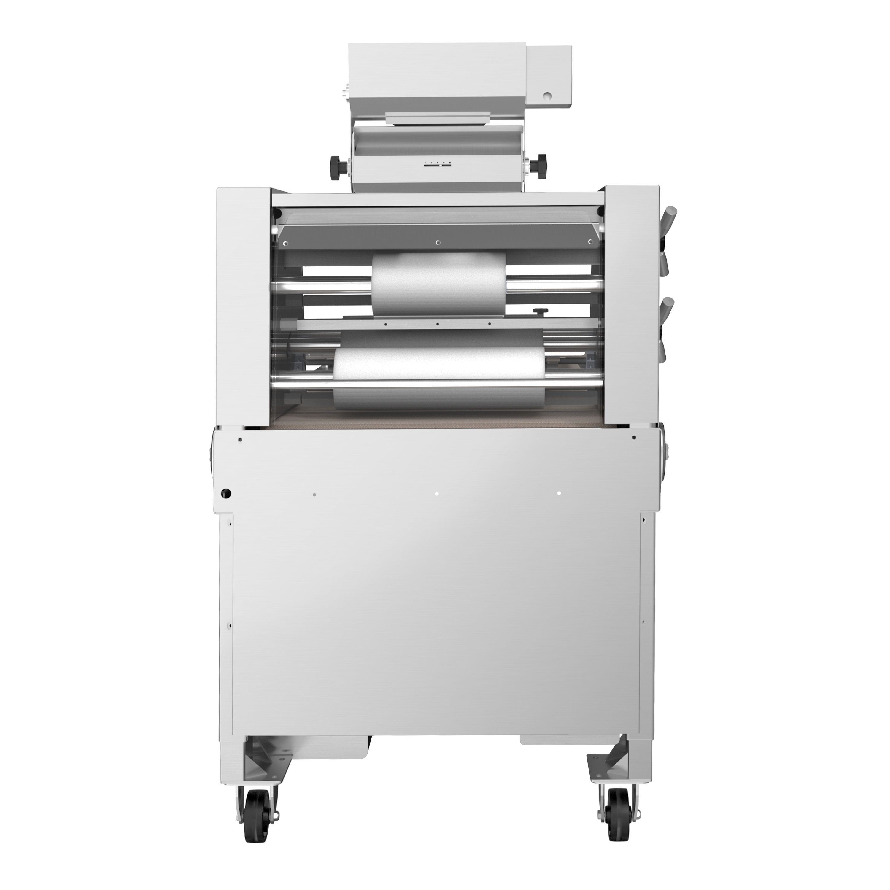 Façonneuse de boulangerie - Sur piétement - 4 cylindres - 550W - Jusqu’à 3000 pièces/h - Acier inoxydable