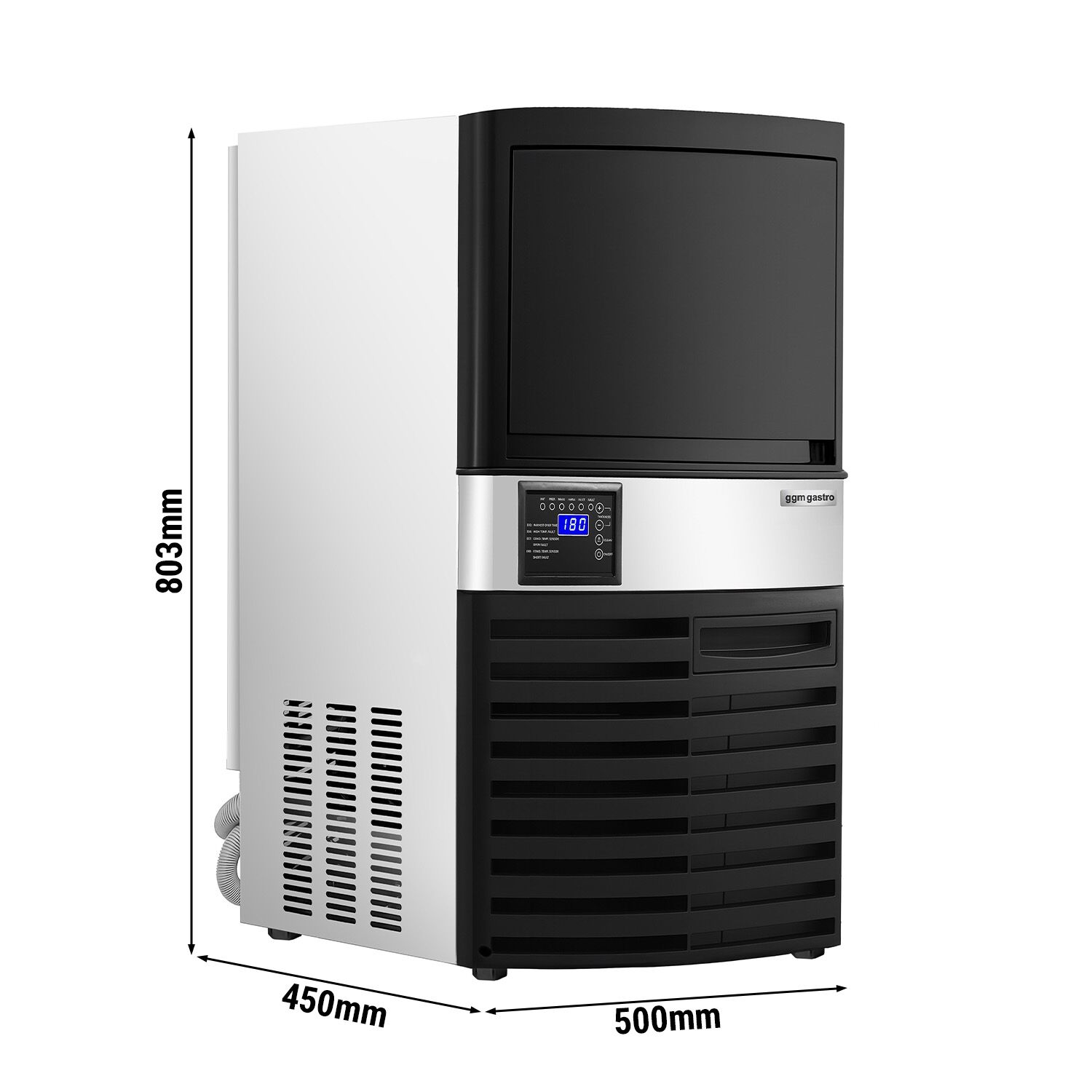 Machine à glaçons - Cubes - 36 kg/24 h