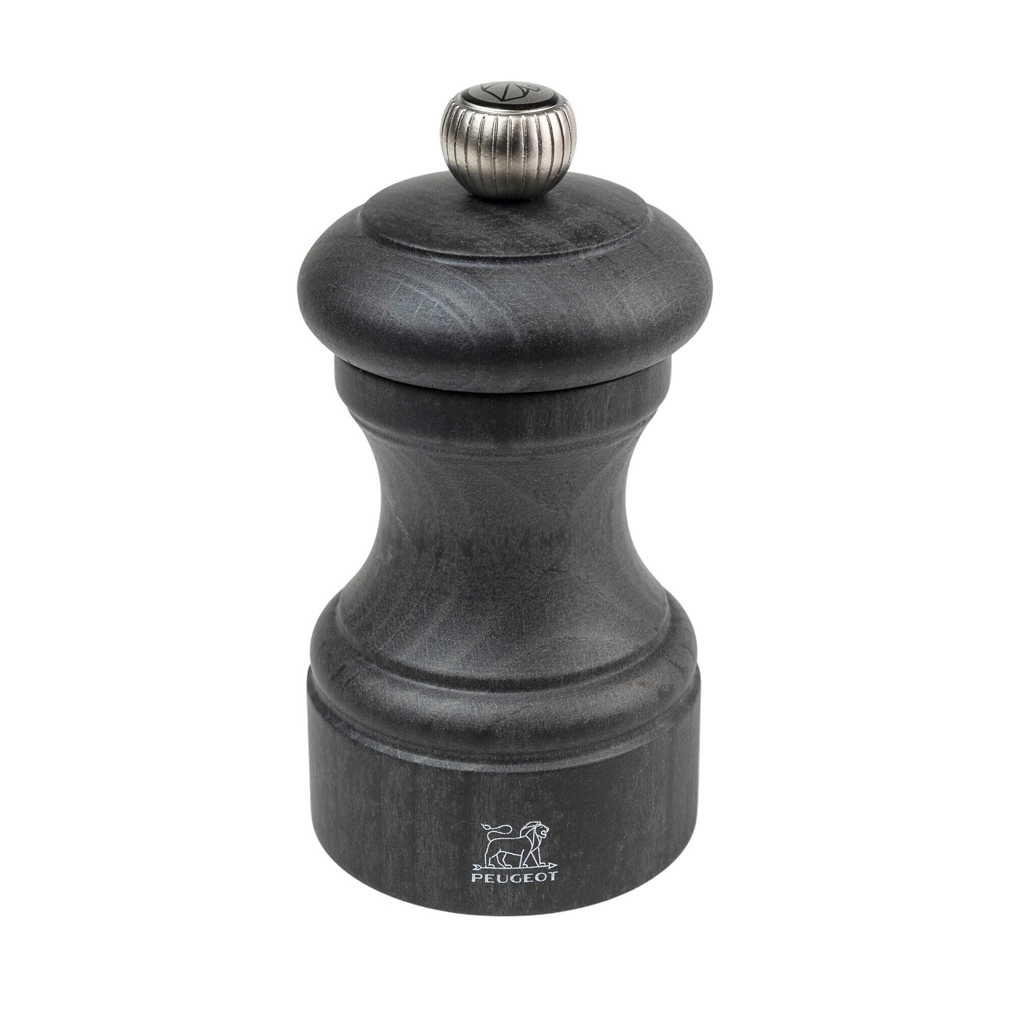 (6 pièces) PEUGEOT | BISTRO – Moulin à poivre – Bois – Graphite – Hauteur : 100 mm
