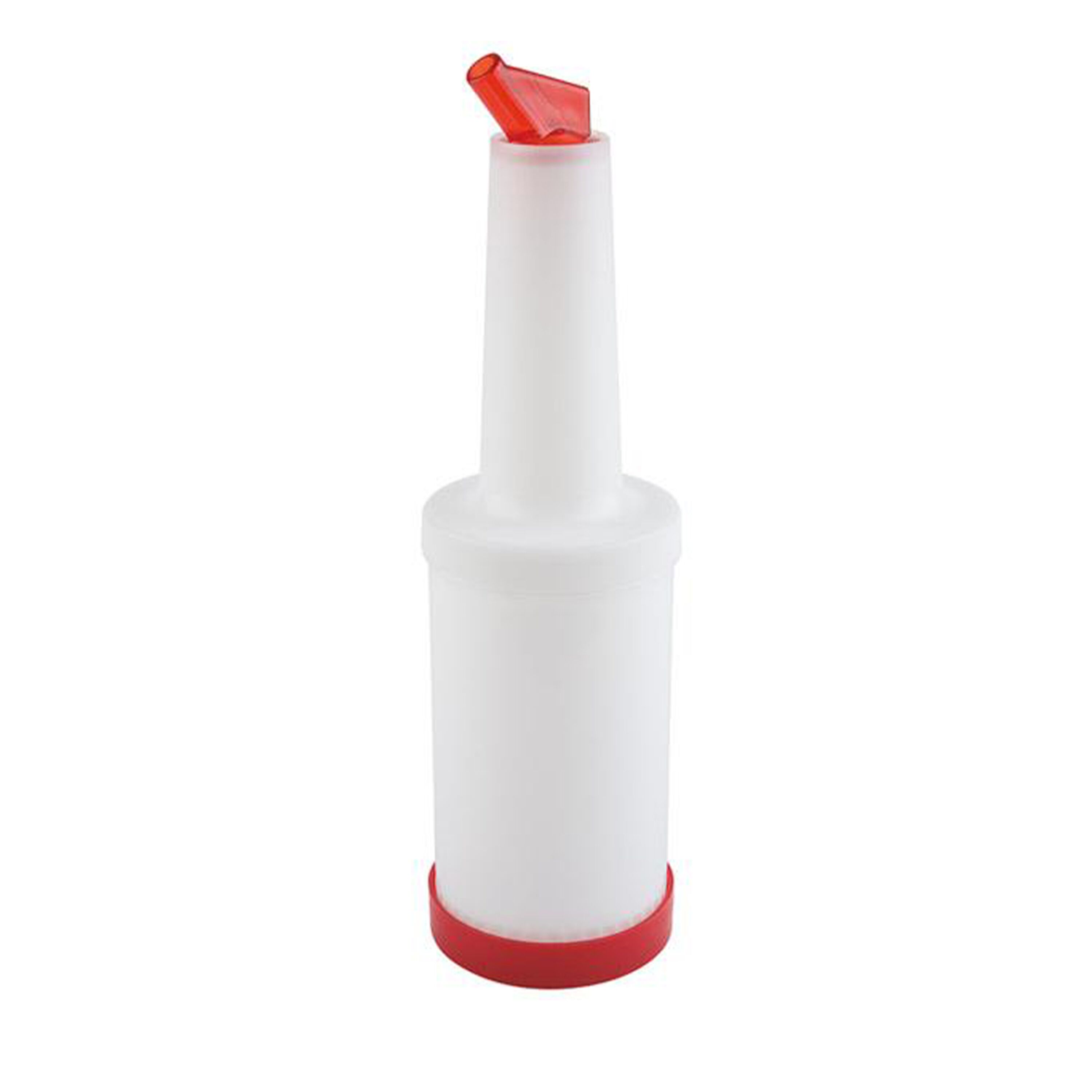 (6 pcs) Distributeur de sauce - avec bouchon à vis - 0,85L - Polypropylène
