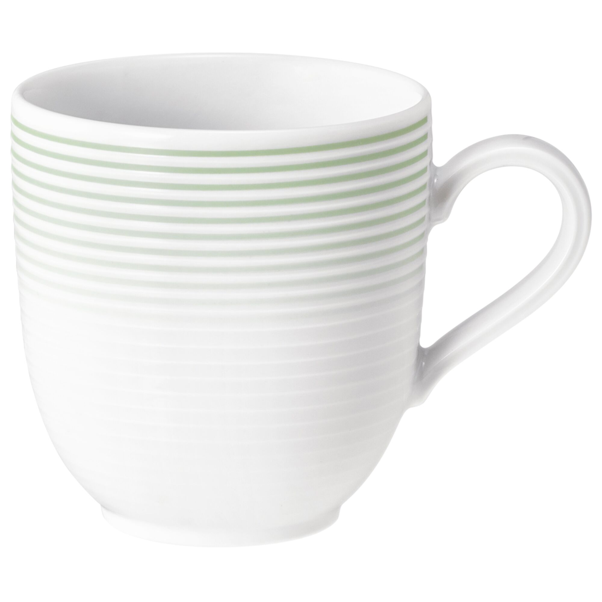 (6 pièces) SELTMANN WEIDEN | Mug avec anse Tulipe - 0,28 litre - Vert sauge