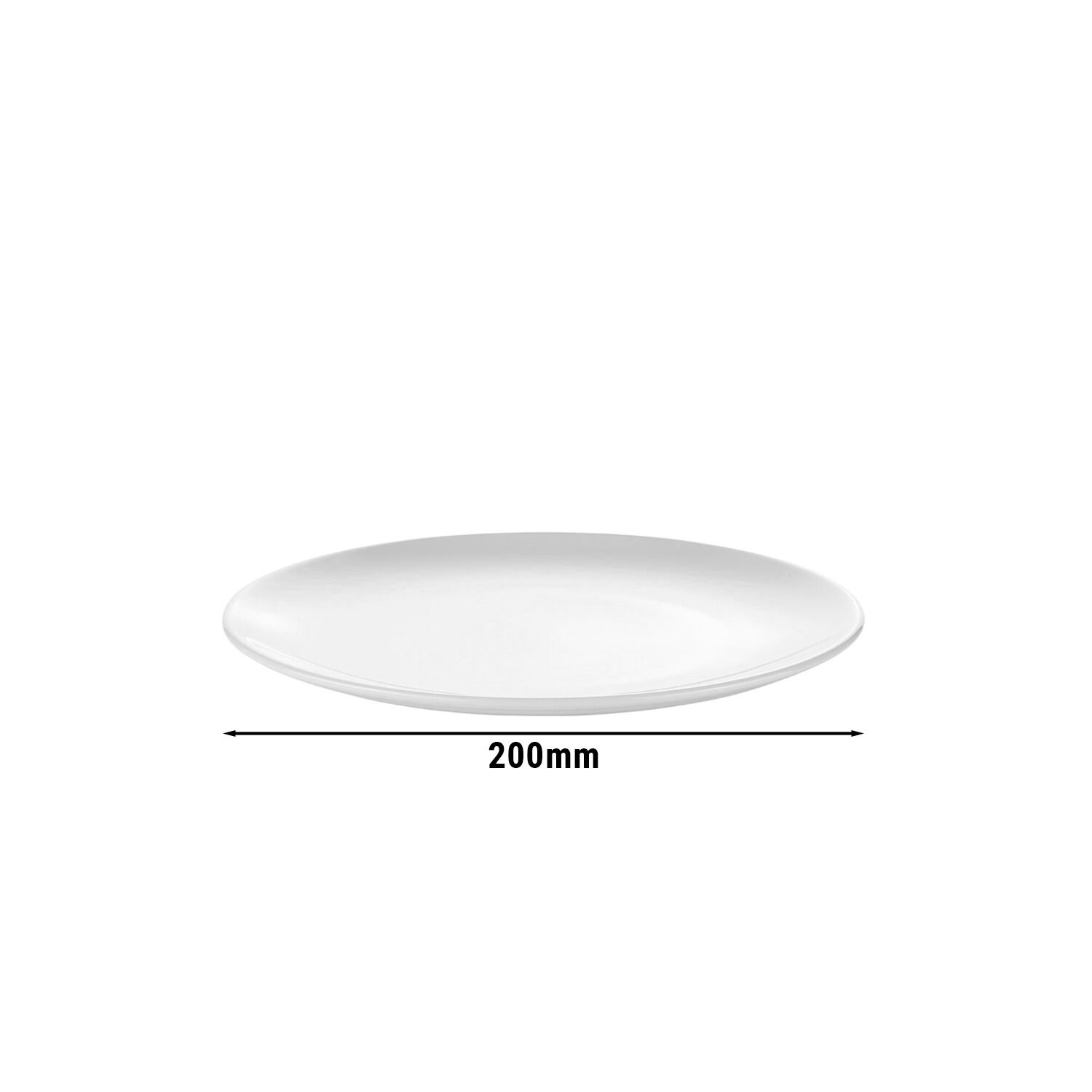 (6 pièces) WMF | BALANCE – Assiette coupe - plate – Ø 200 mm