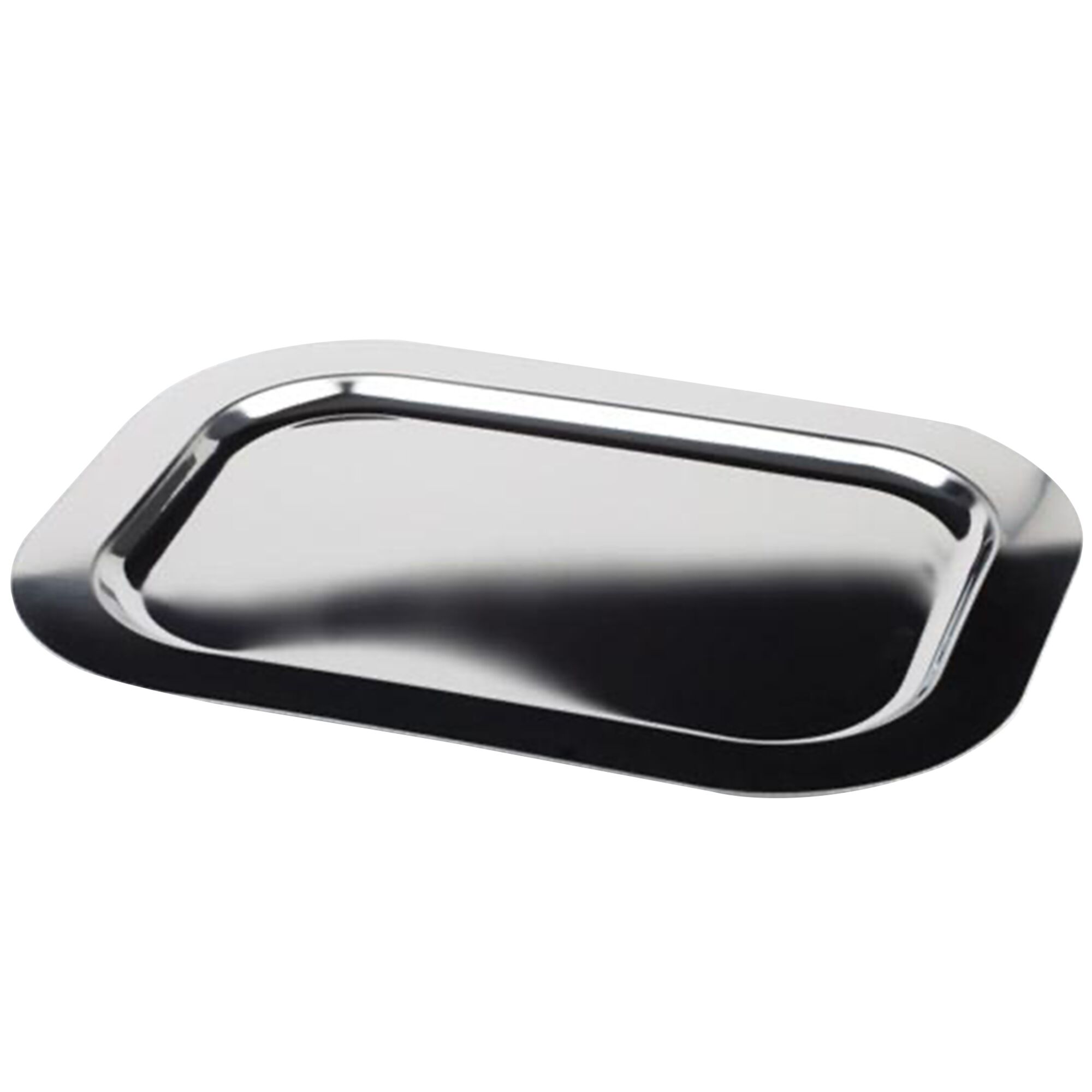 (6 pcs) Serving Tray - FINESSE - Stainless Steel - 600x425mm - Height: 14mm