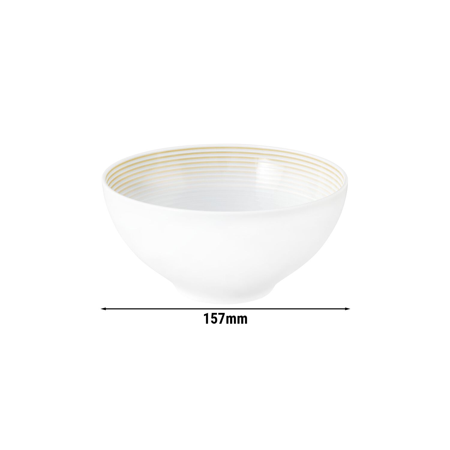 (4 pièces) SELTMANN WEIDEN | Bol rond - Ø 155 mm - Beige sable