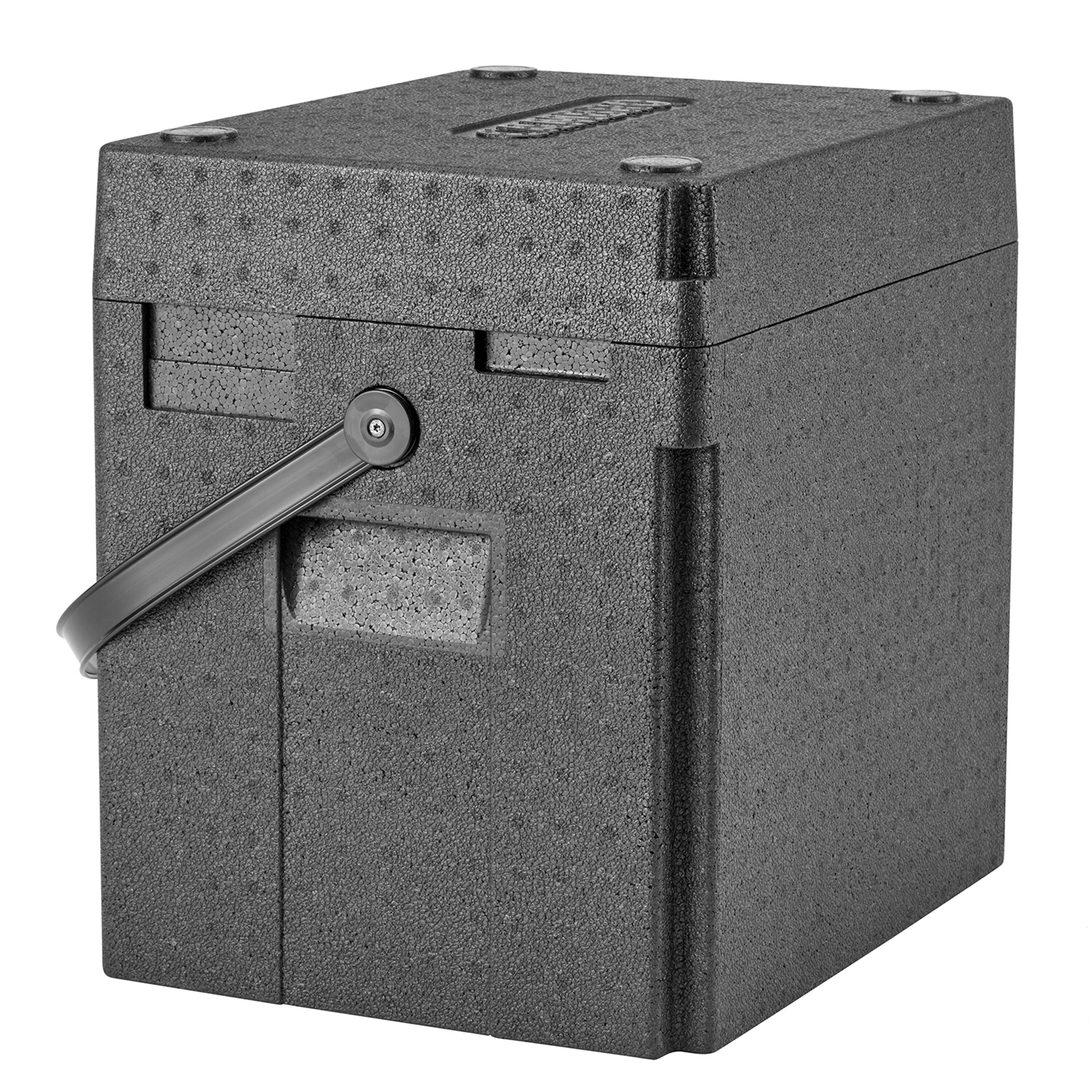 CAMBRO | Cam GoBox® Beverage Carrier – 420×335×420 mm – Black strap