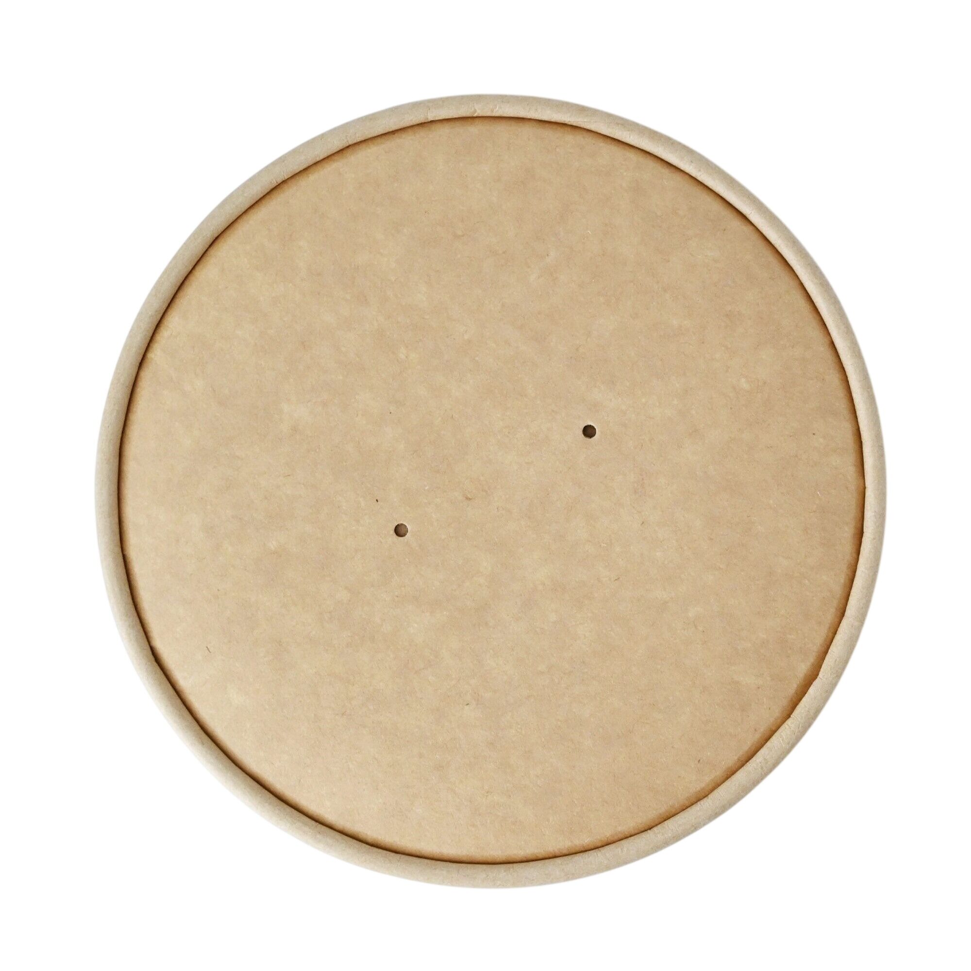 (300 pcs) Barquette réutilisable - operculable - Ronde - Brun