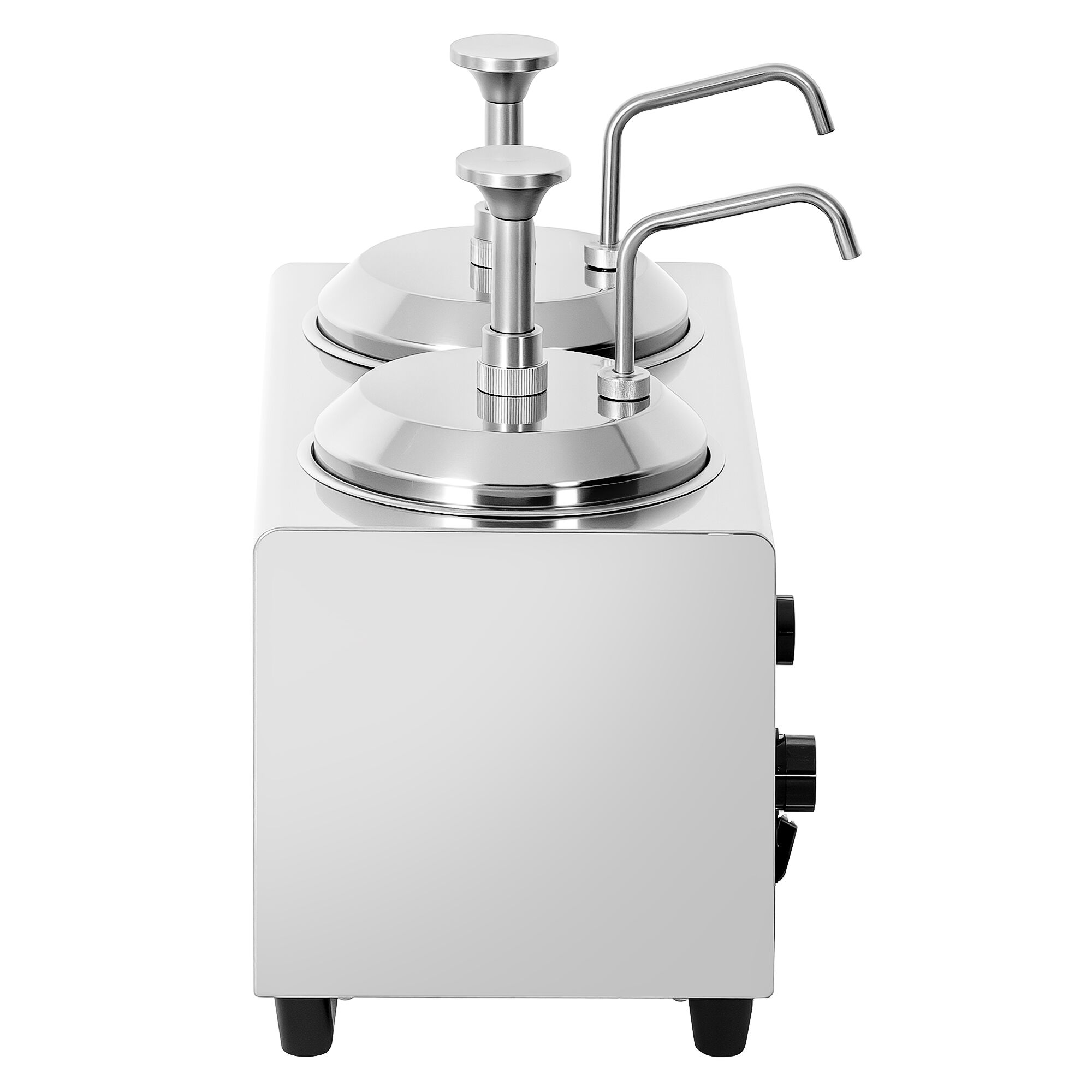 Distributeur de sauces chauffant - 1,2 kW - 2x 1,7 litres - incl. insert