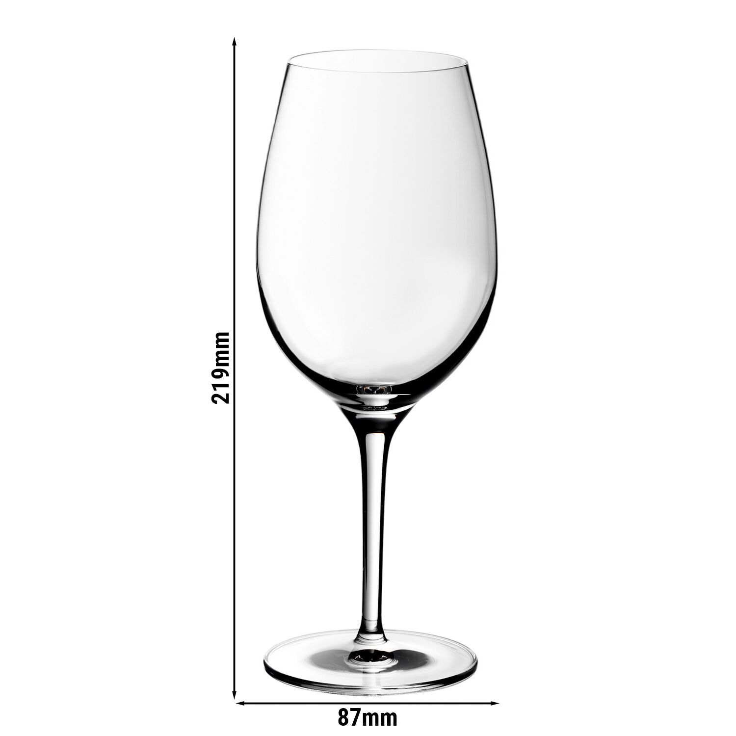 (6 pièces) WMF | SMART – Verre à vin rouge 01 – 500 ml – avec trait de jauge