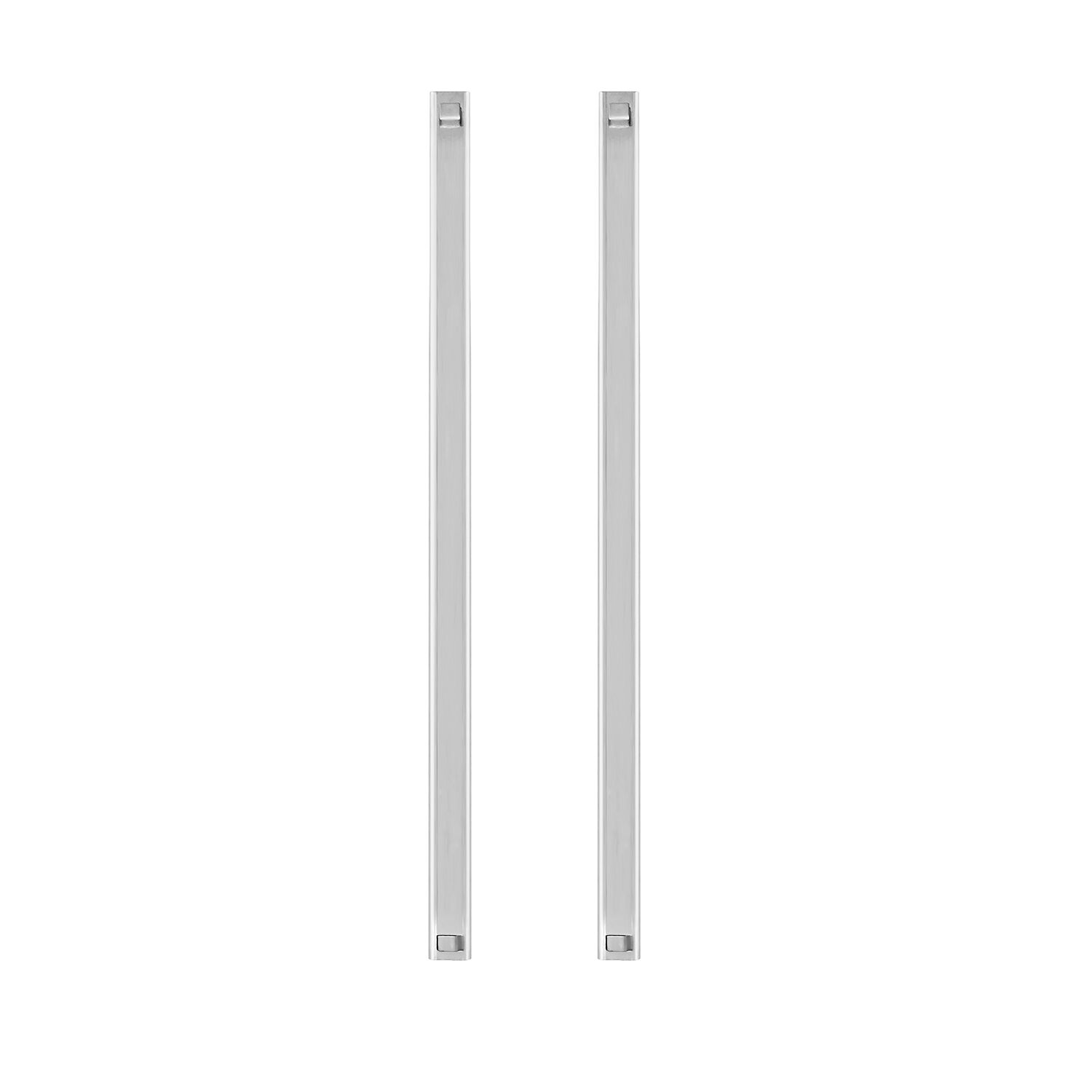 Paire de glissières en inox - renforcées - 554x15x17mm - compatible avec KSH136, KSH177 & KSH223
