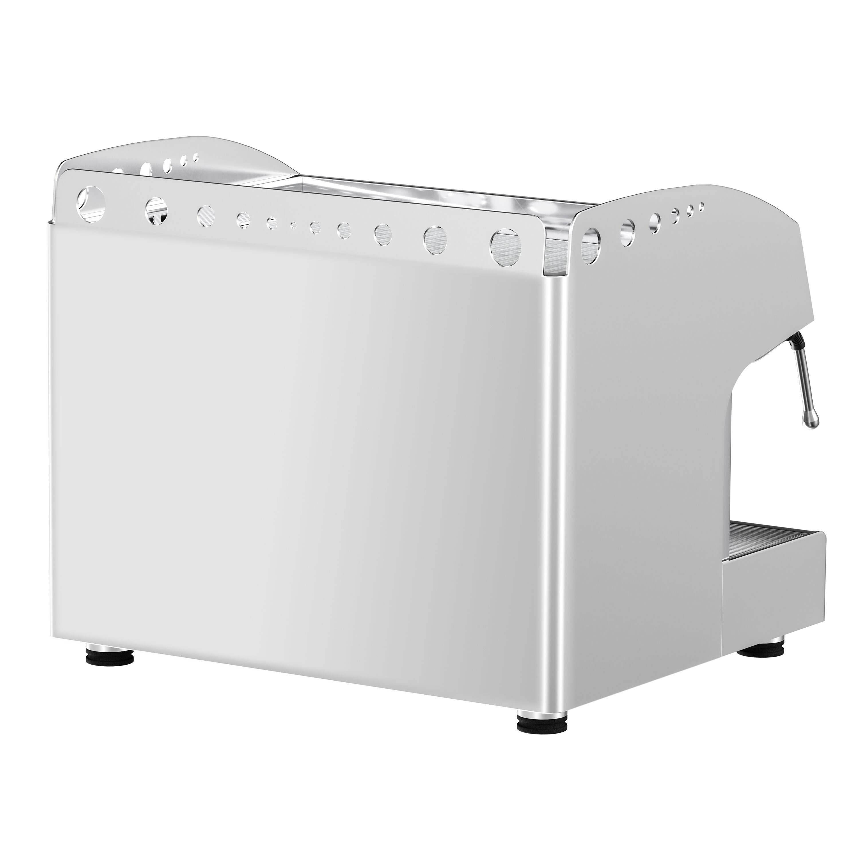Machine à café porte-filtre – 2 groupes – avec système de préinfusion inclus