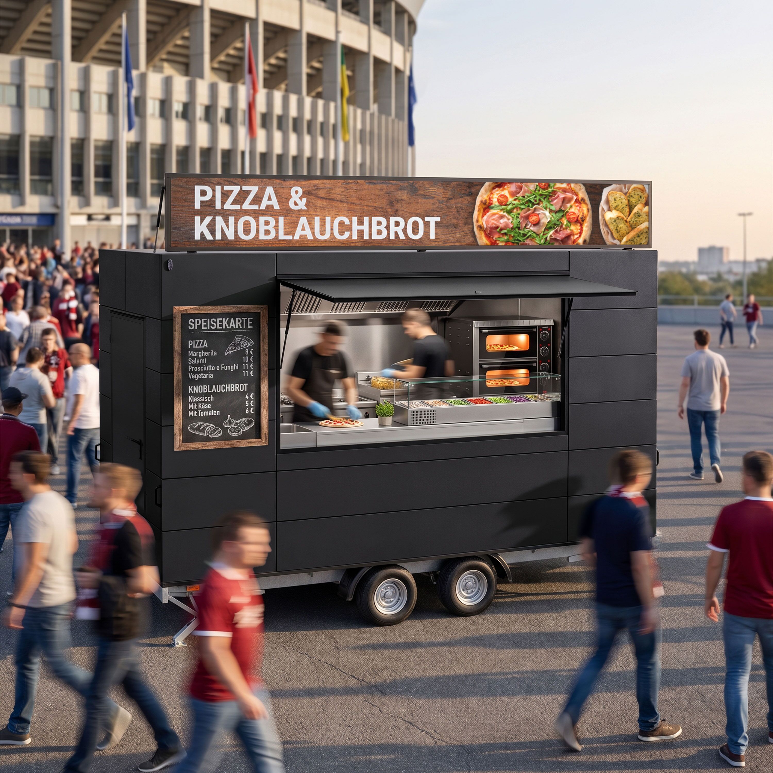Sales trailer – 5755 mm