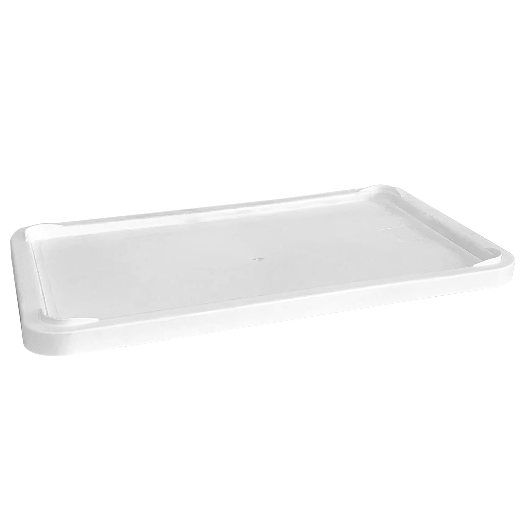 Bac à pâtons - Set - Professionnel - 8 bacs & 1 couvercle - EN 600x400 - Hauteur:100mm - Polypropylène - Blanc