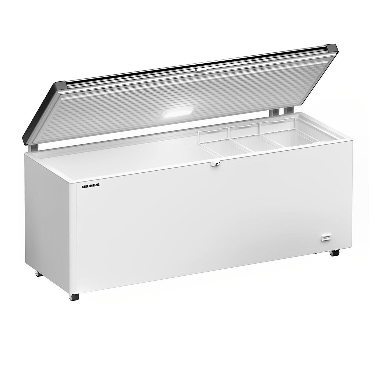 LIEBHERR | Congélateur coffre - 1885x720 mm - 542 litres - Couvercle en inox