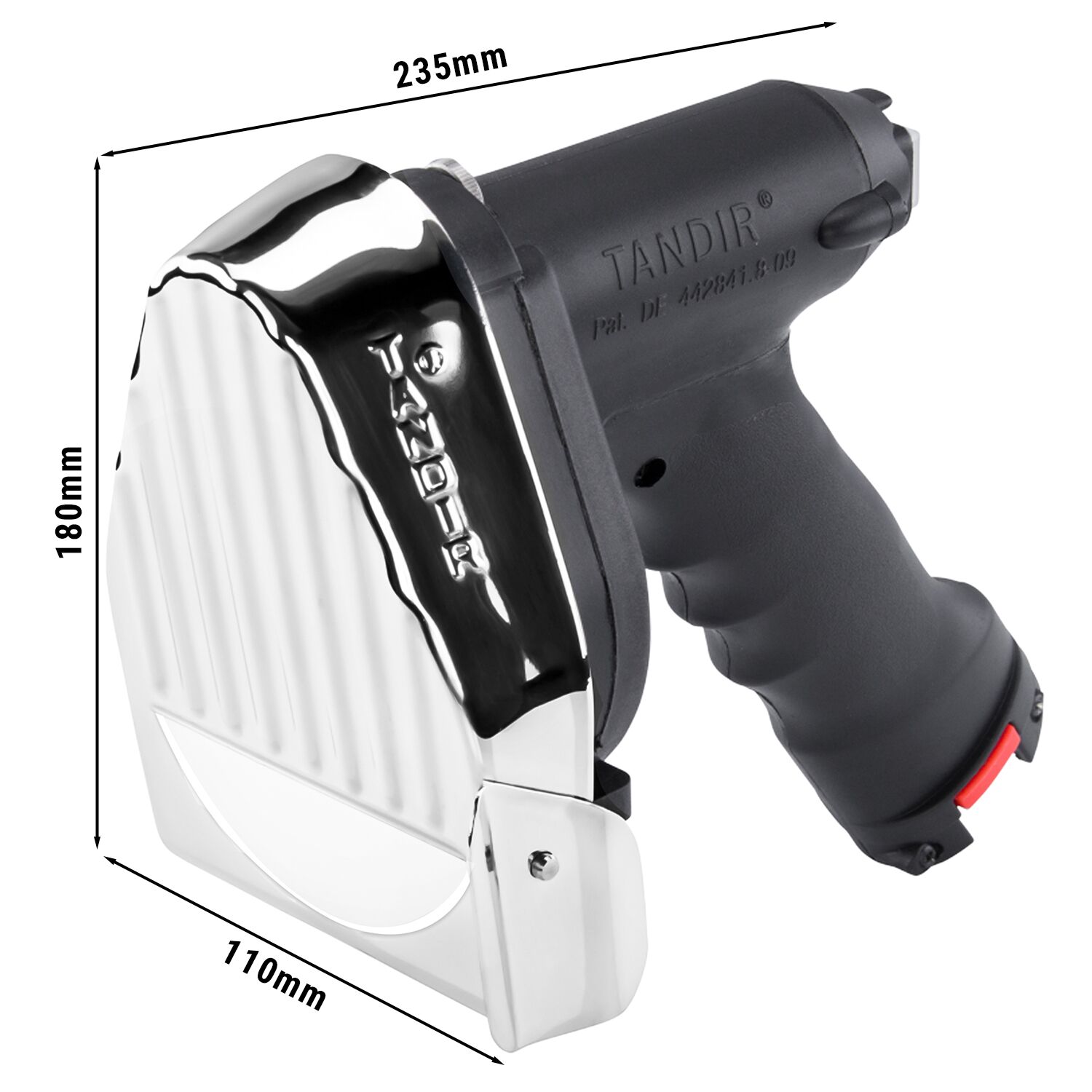 TANDIR | Electric Doner Kebab Slicer ECO – Ø100 mm - 2 blades + honing stone - no table power supply