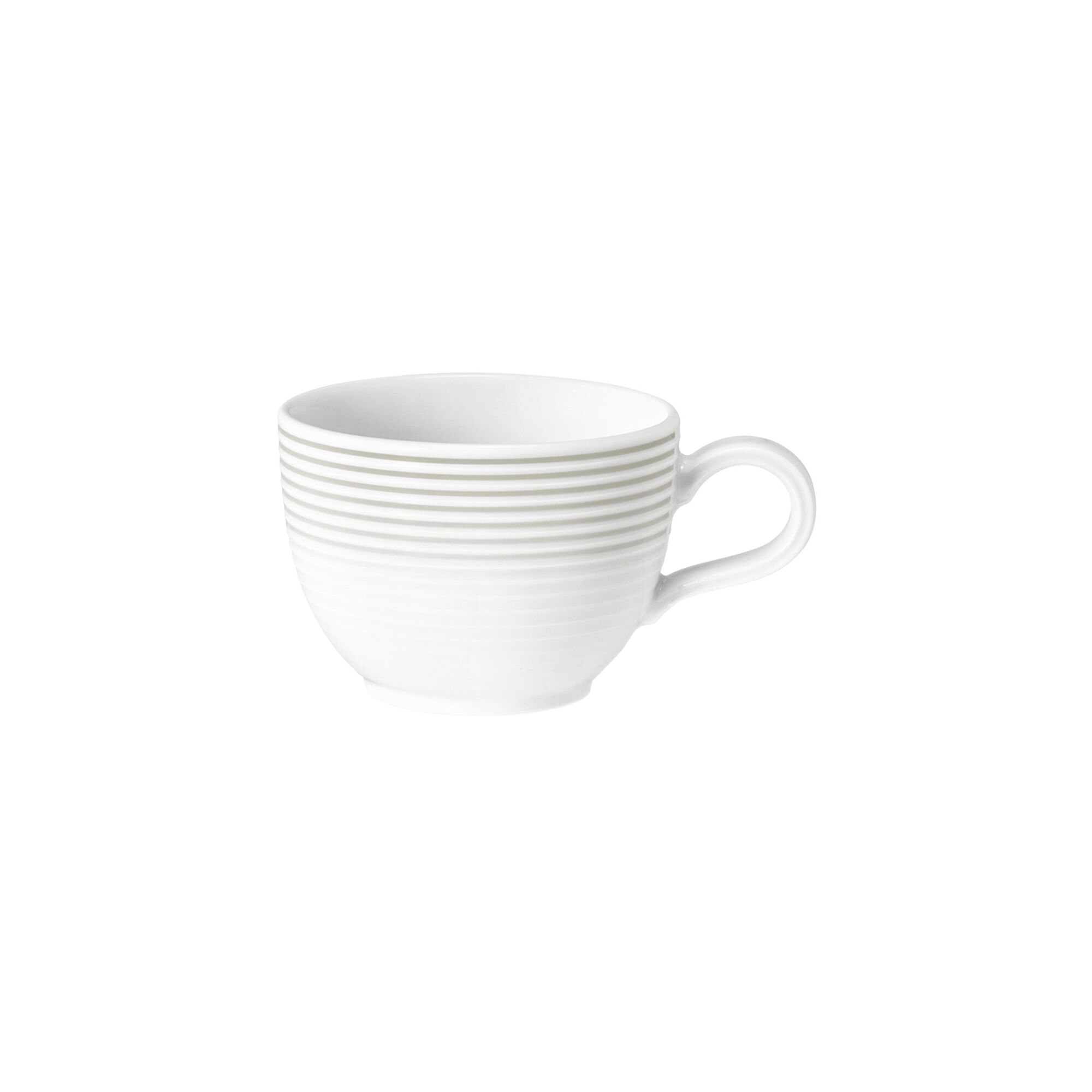 (6 pièces) SELTMANN WEIDEN | Tasse à café Tulipe – 180 ml – Gris perle
