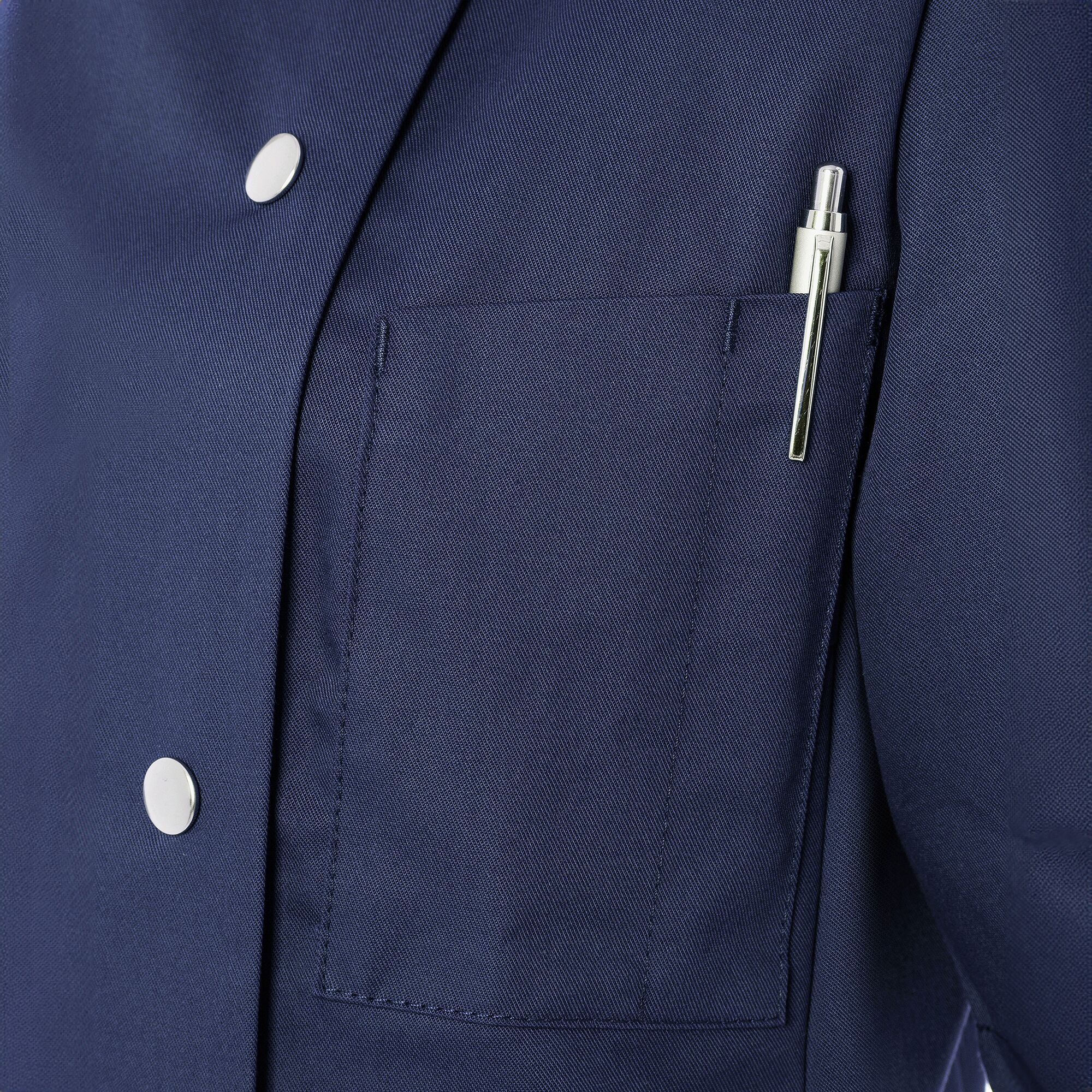 KARLOWSKY | Veste de cuisine femme Greta - Marine - Taille : 34