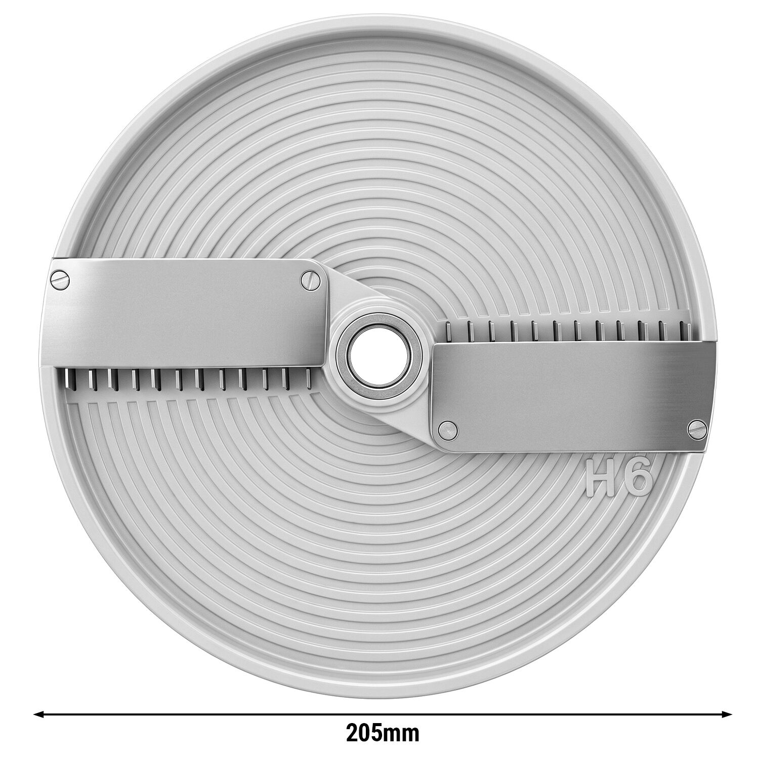 Julienne Disc - 6 mm - Ø 205 mm - compatible with GEH, GEH5 & GEH5R Vegetable Slicers