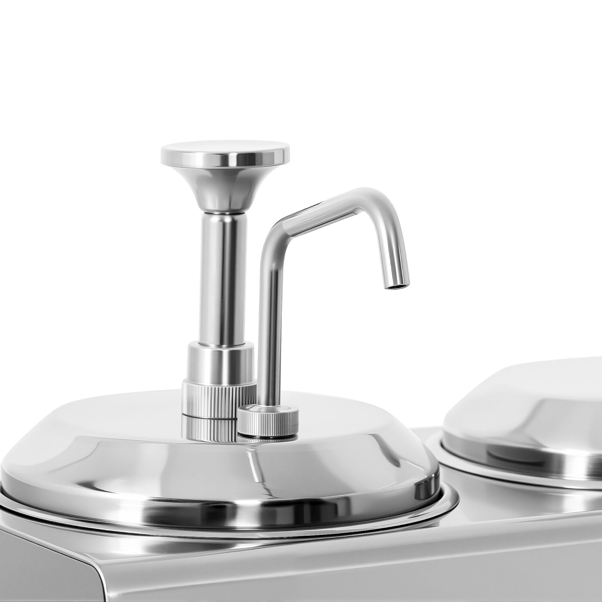 Distributeur de sauces chauffant - 1,2 kW - 2x 1,7 litres - incl. insert