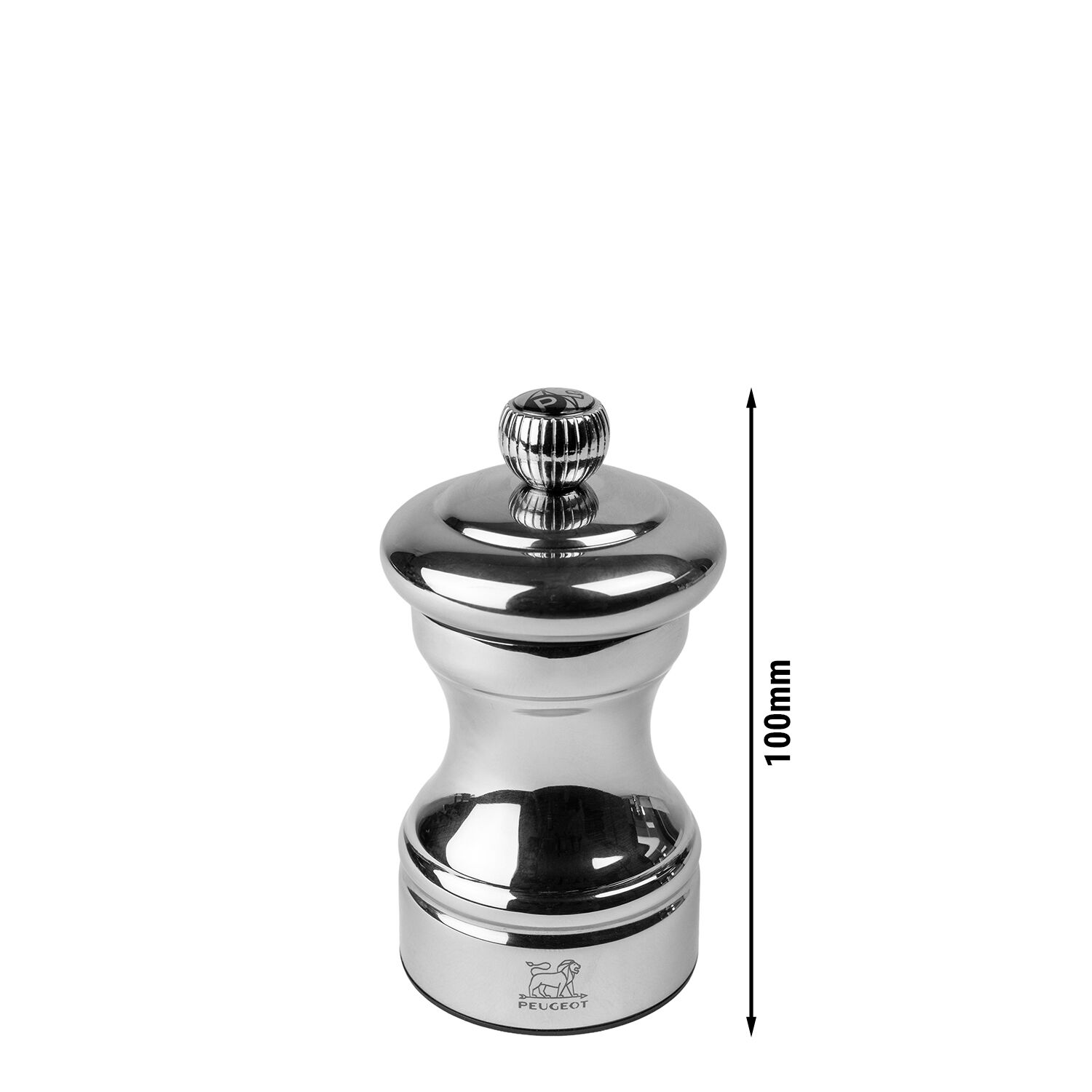 PEUGEOT | BISTRO Chef - Moulin à poivre - Inox poli - Hauteur : 100 mm