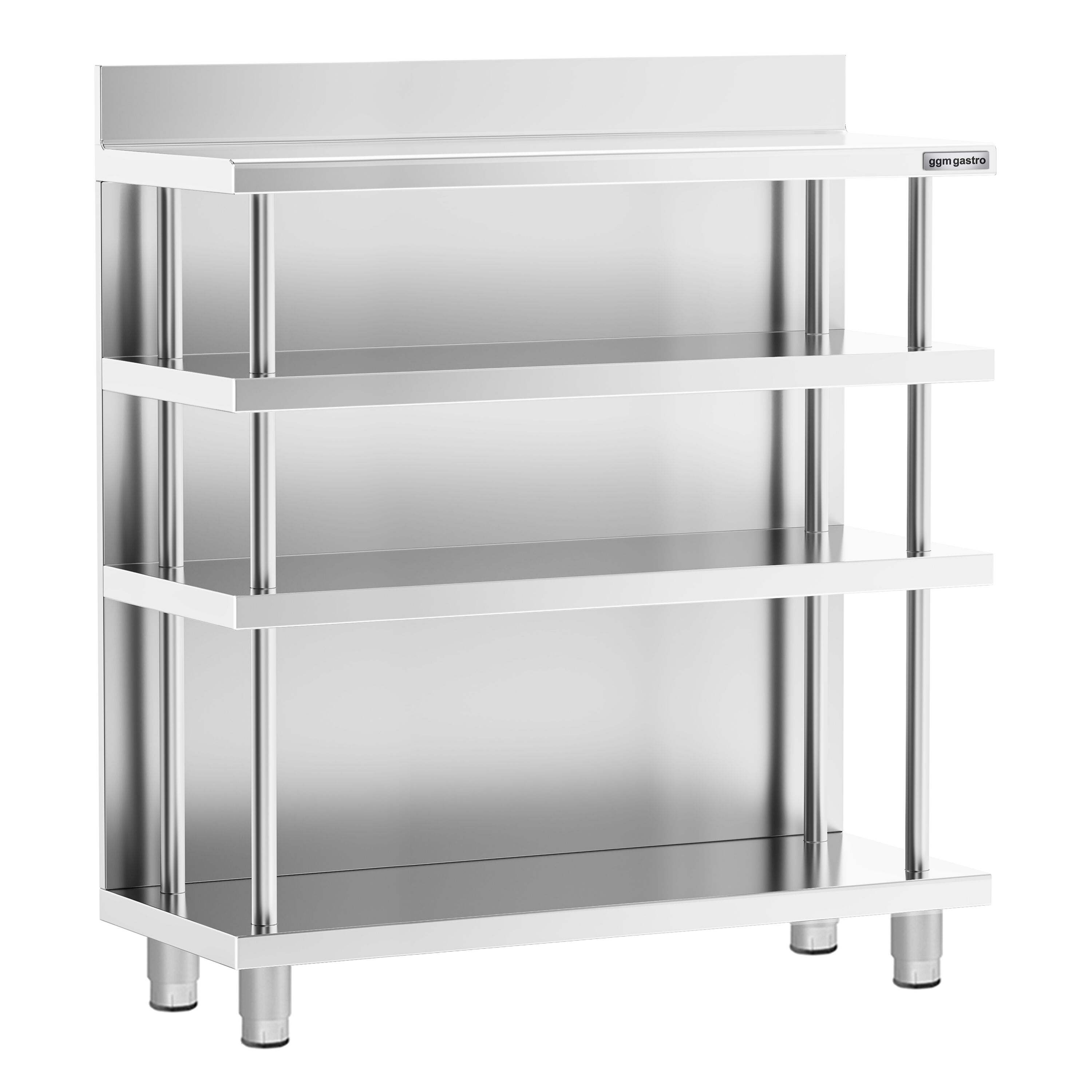 Table de préparation de cocktail - Acier inoxydable - 1000x400mm - avec étagère basse