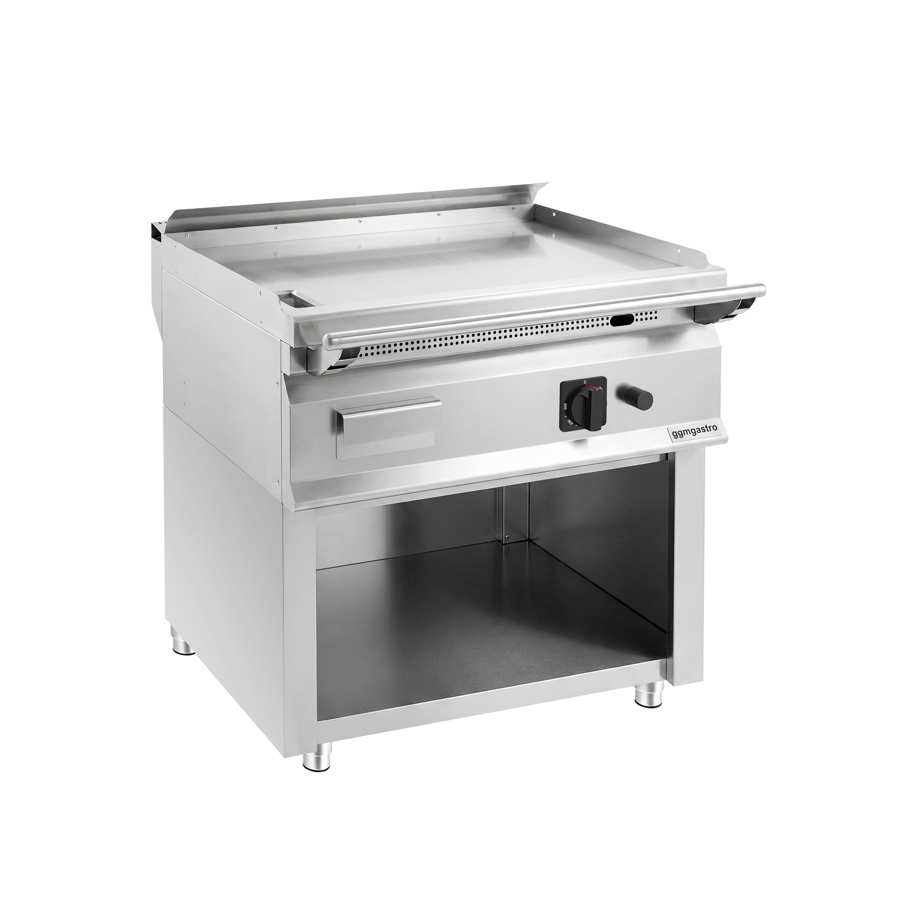 Plaque de cuisson Teppanyaki à gaz - 16 kW - support inclus