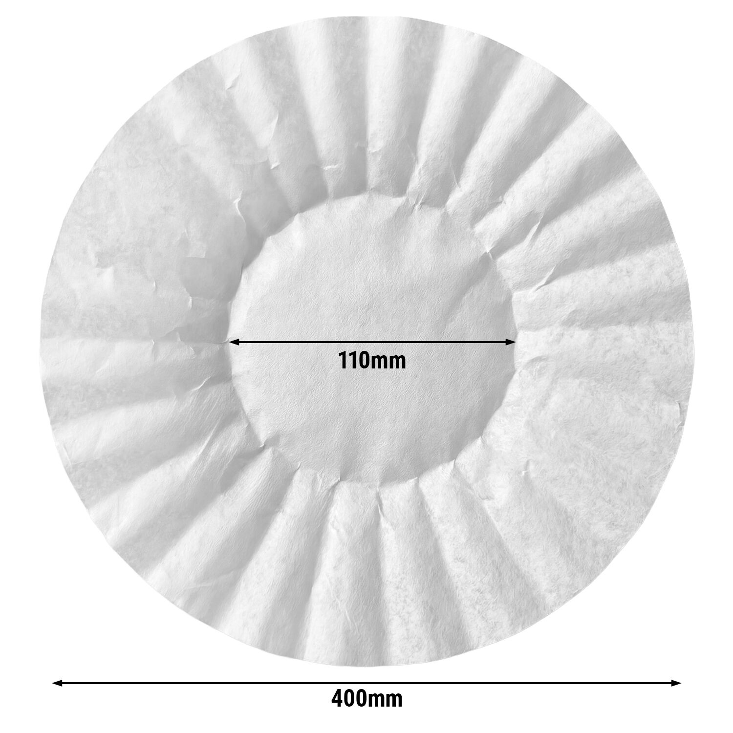 Papier filtre - 523mm