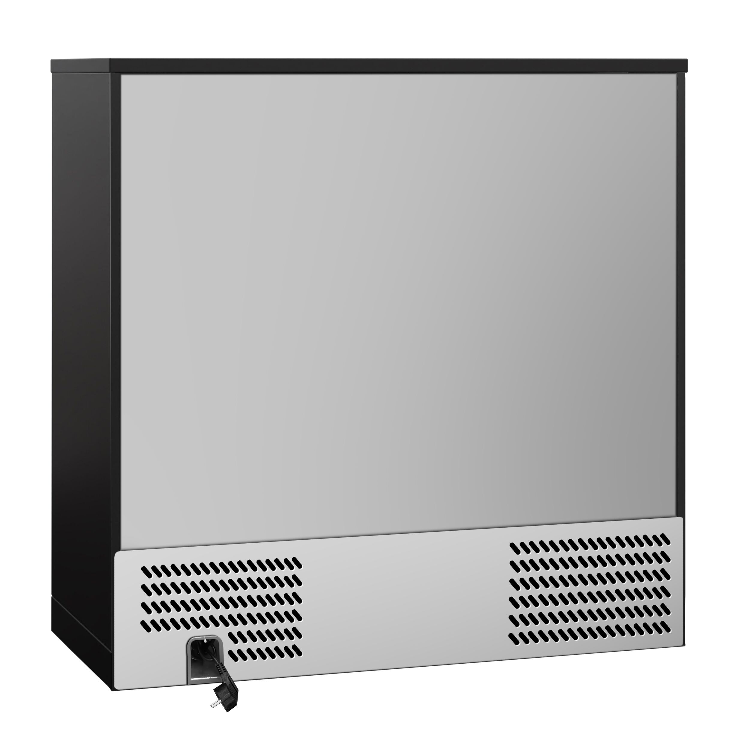 Réfrigérateur de bar – 900 mm – 220 litres – avec 2 portes vitrées battantes – Noir