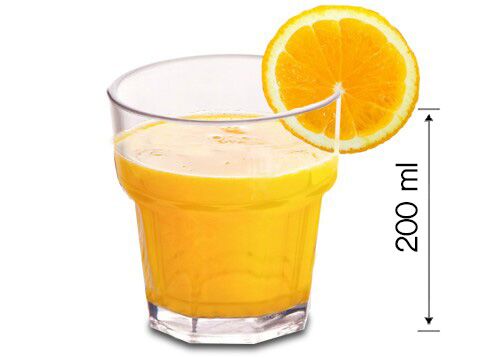 (50 stuks) drinkglazen - 200ml - incl. polycarbonaat