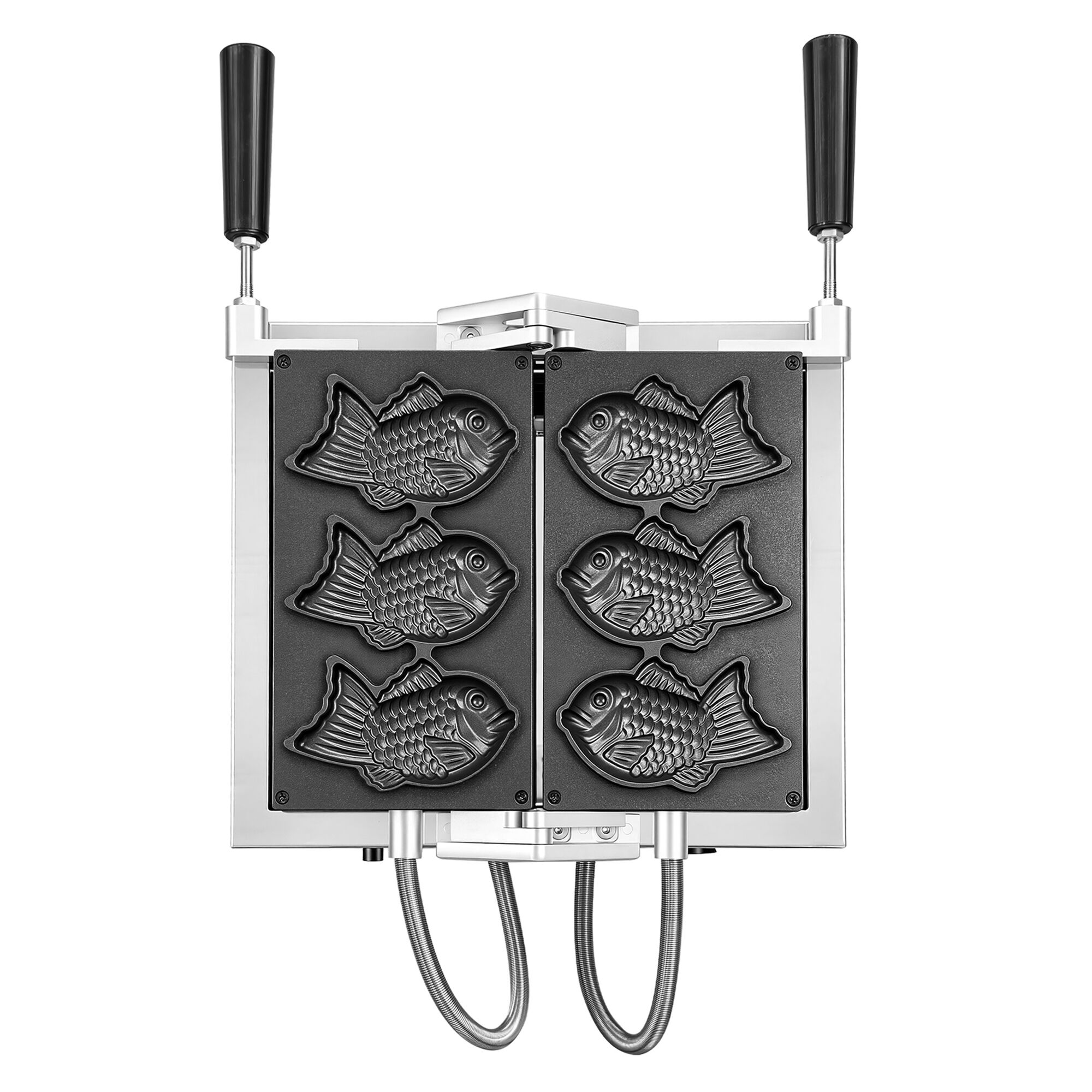 Machine à tartelette professionnelle - 1,6 kW - y compris moule à tartelette : 3x poisson taiyaki