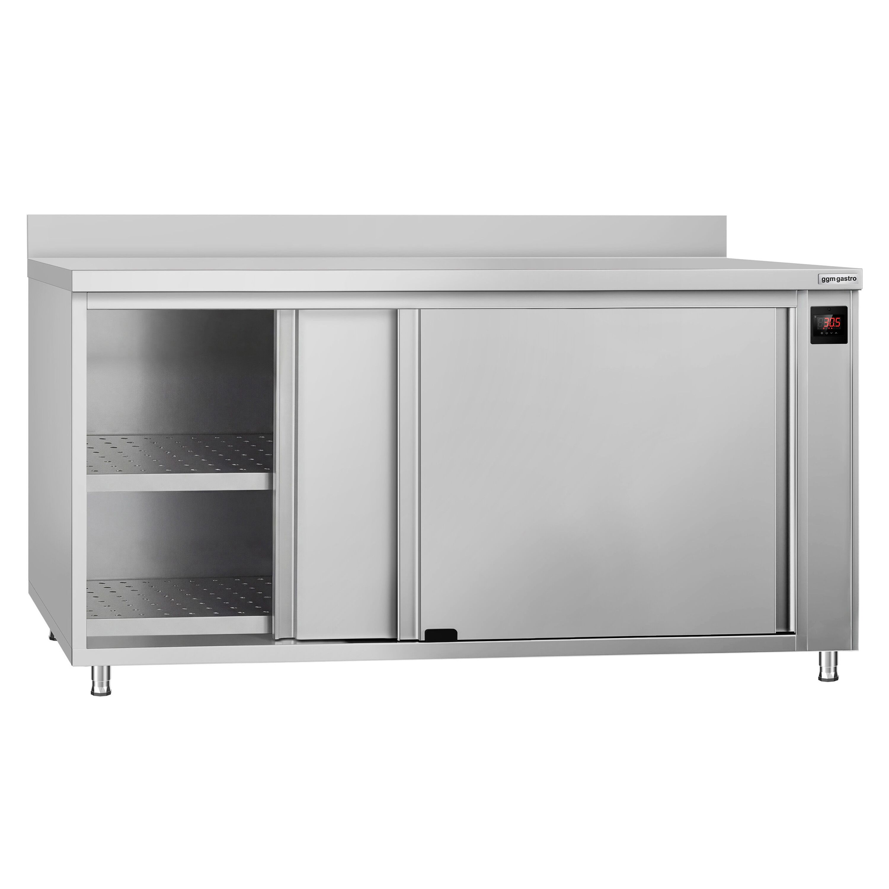 Armoire chauffante professionnelle - 2kW - 1 étagères - 2000x600x970mm