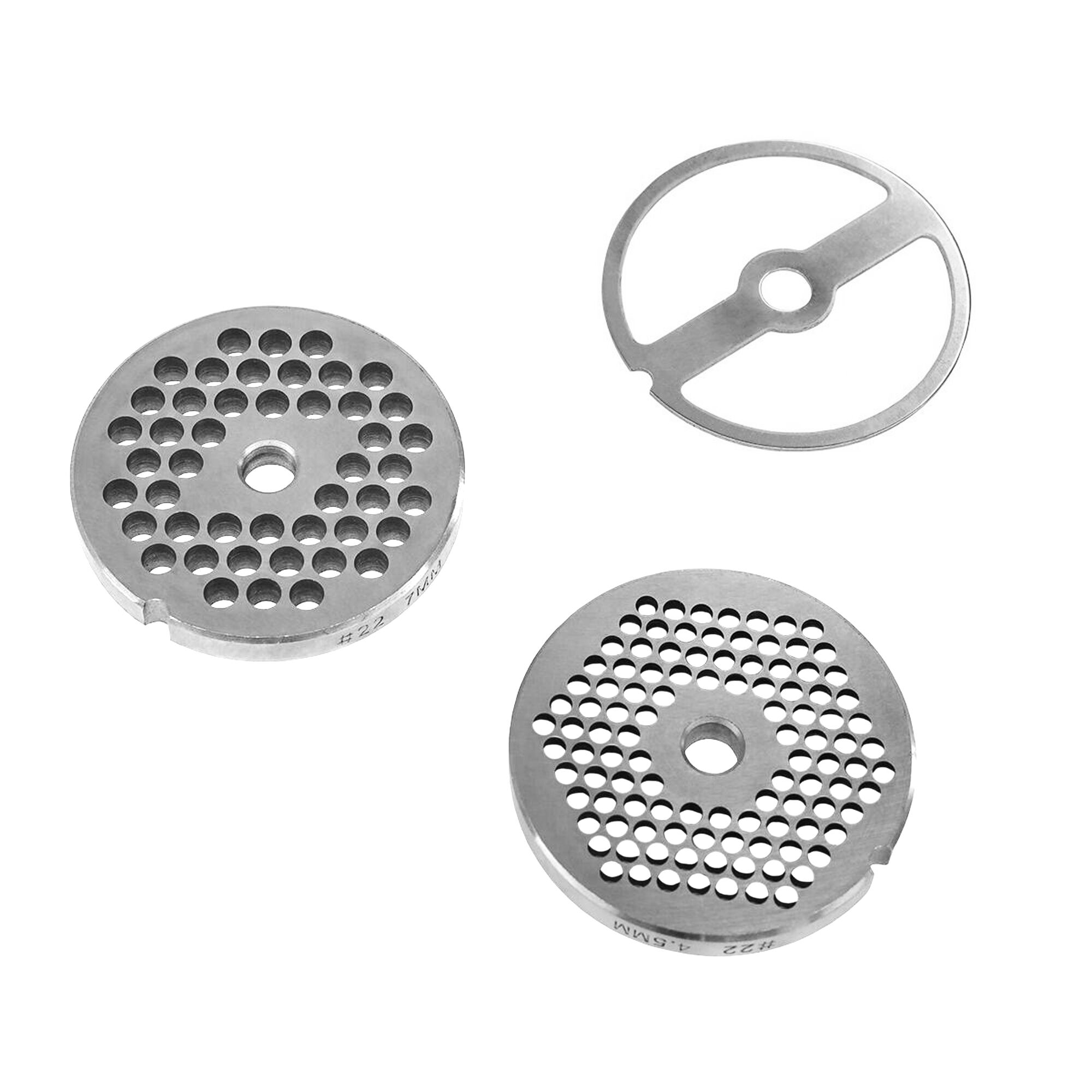 Heavy Duty Electric Meat Mincer Size 22 - 450-480kg/h - 1.1 kW - Mincing Plate 4.5mm