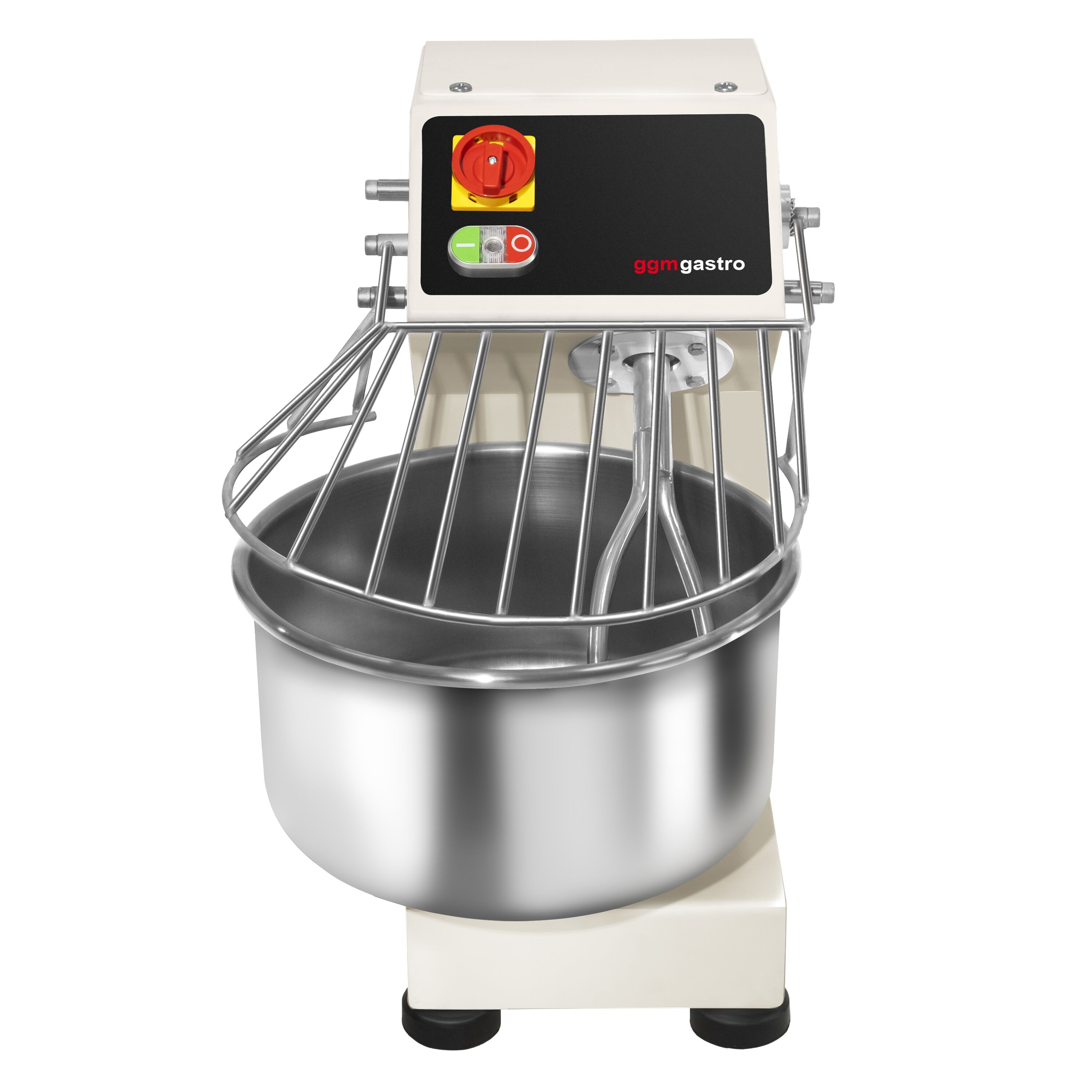 Pétrin à Pâte / Pétrin à spirale - 16 Litres / 5 kg - avec Cuve Fixe - 400 V