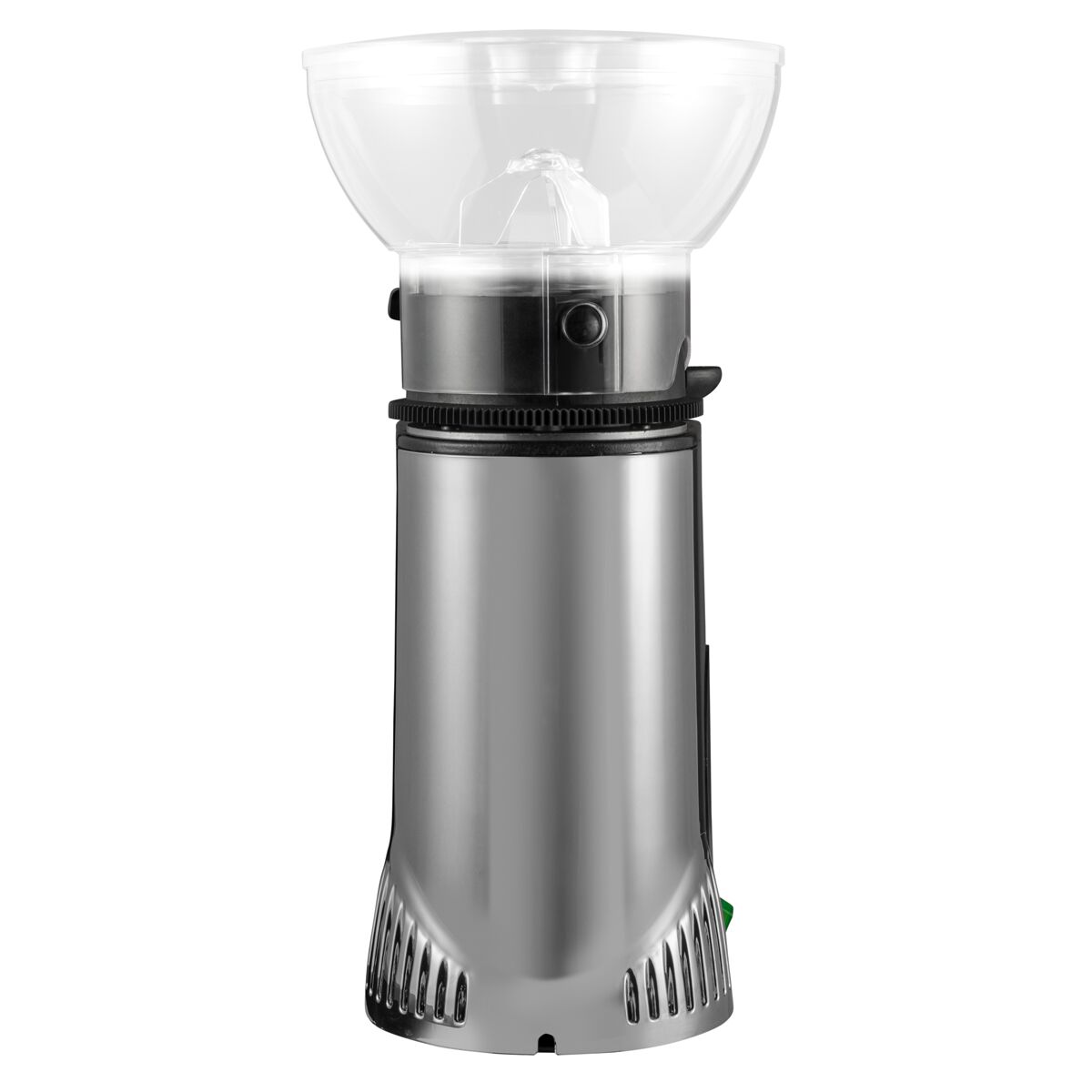 Commercial Coffee Grinder - 1kg - 77dB - with Dispenser (Doser) - Silver