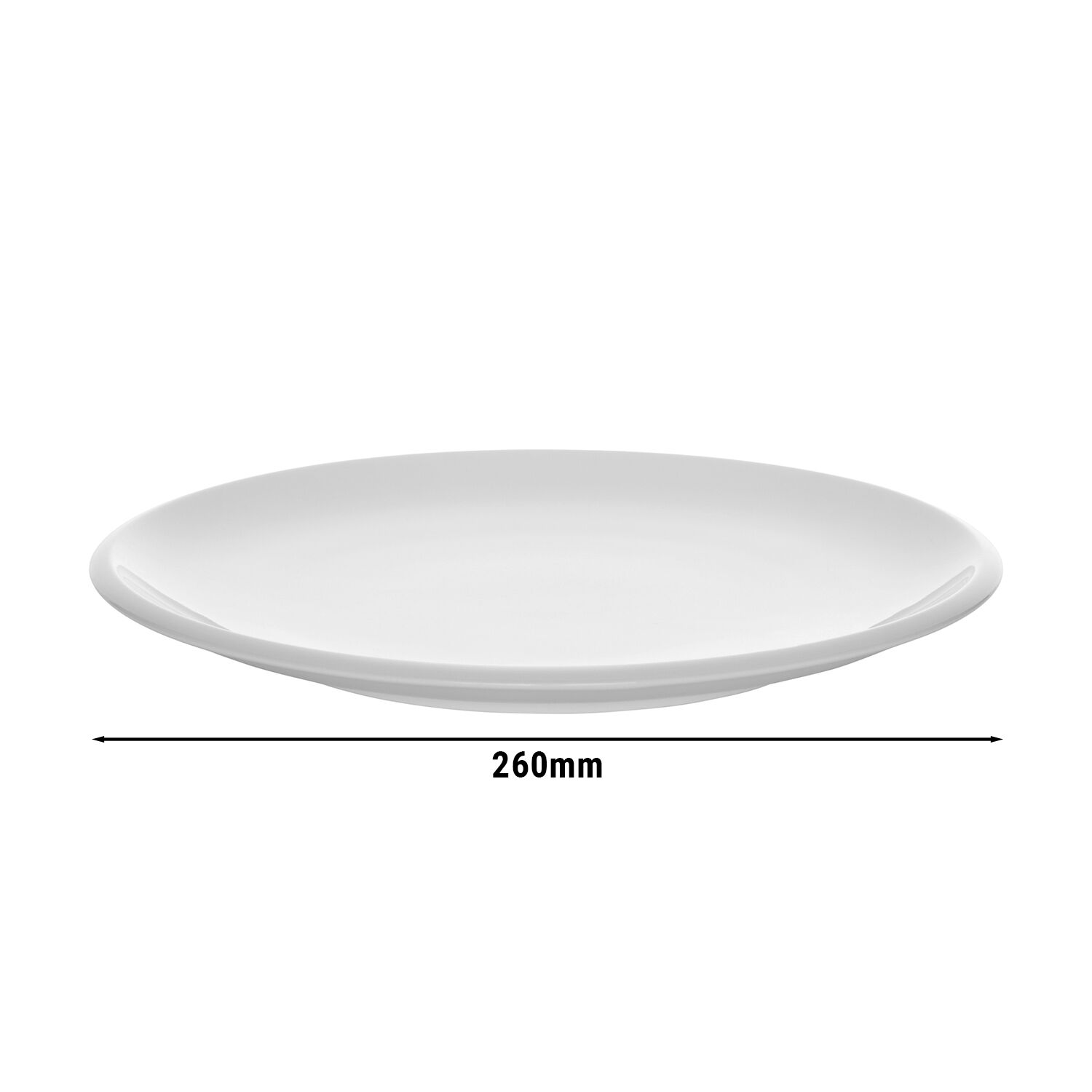 (6 sztuk) WMF | SYNERGY – Talerz płaski – Ø 260 mm