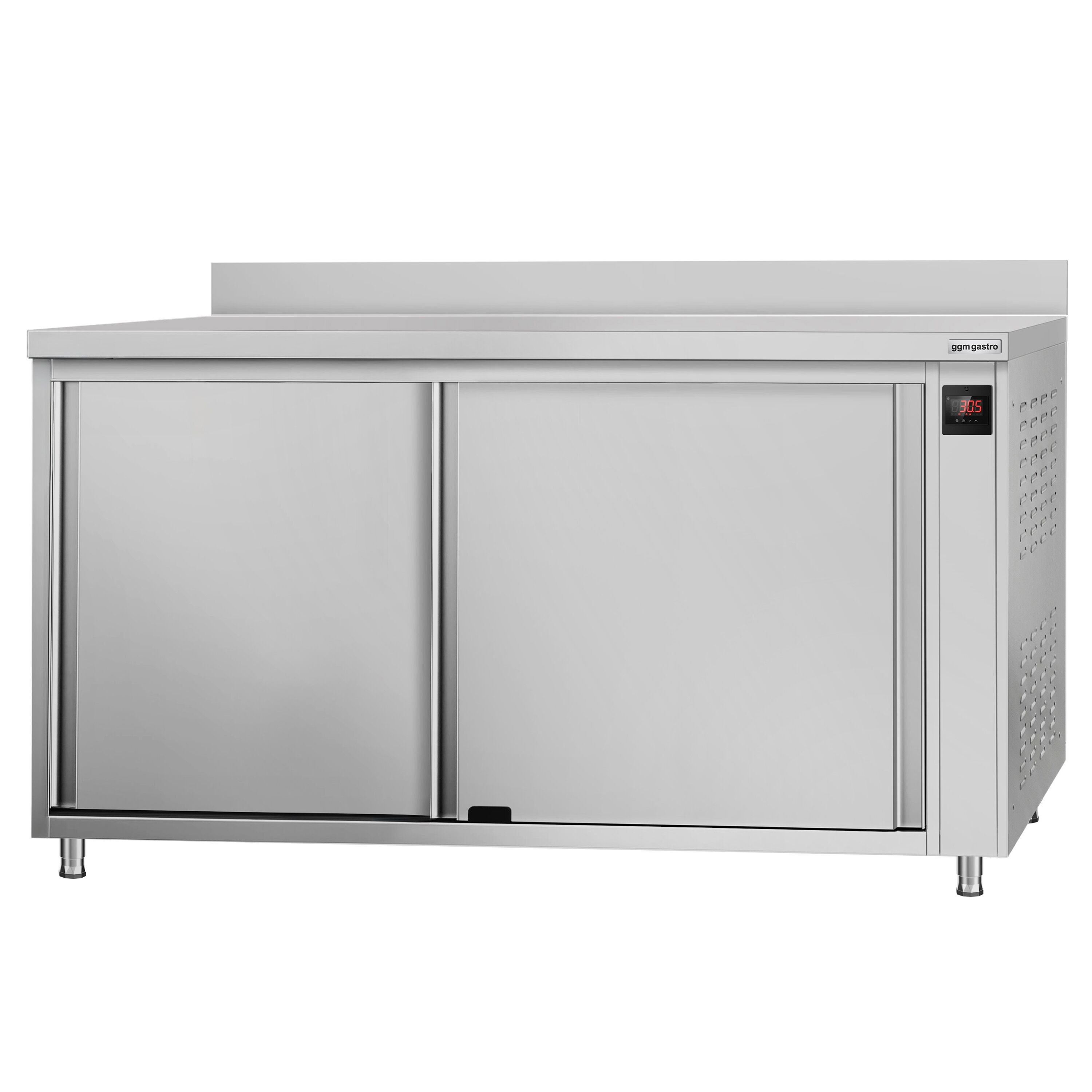 Armoire chauffante professionnelle - 2kW - 1 étagères - 1800x700x970mm