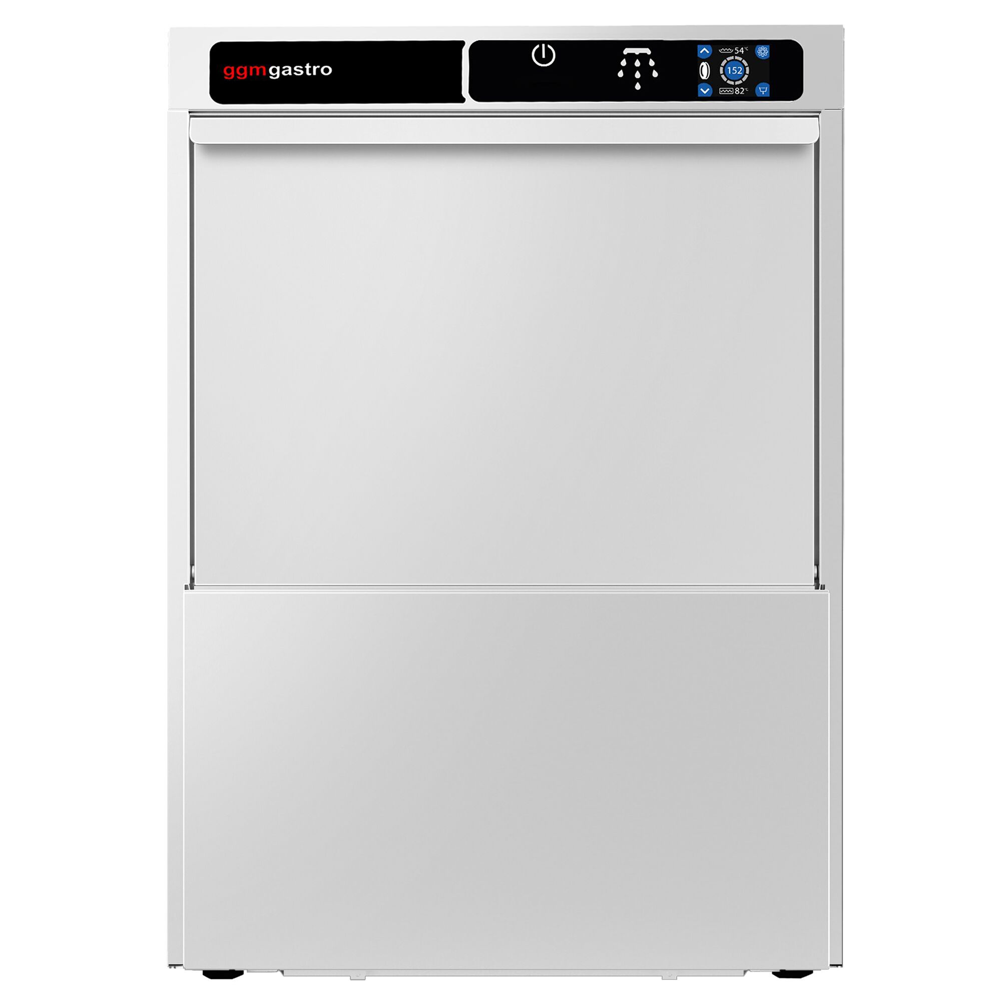 Doppelwandige Geschirrspülmaschine - Touch - 3,6 kW - inkl. Entkalker - mit Reiniger-, Klarspüler-& Abflusspumpe