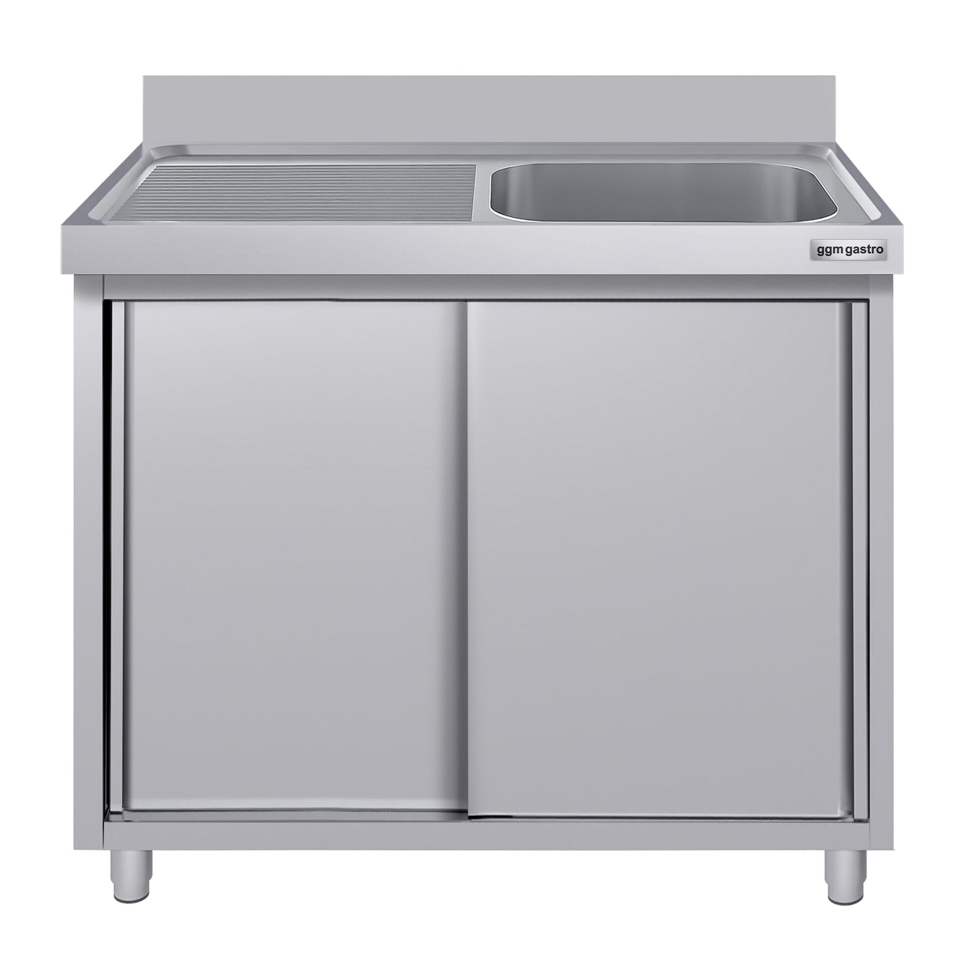 Meuble évier ECO - 1000 x 600 mm - avec 1 bac à droite